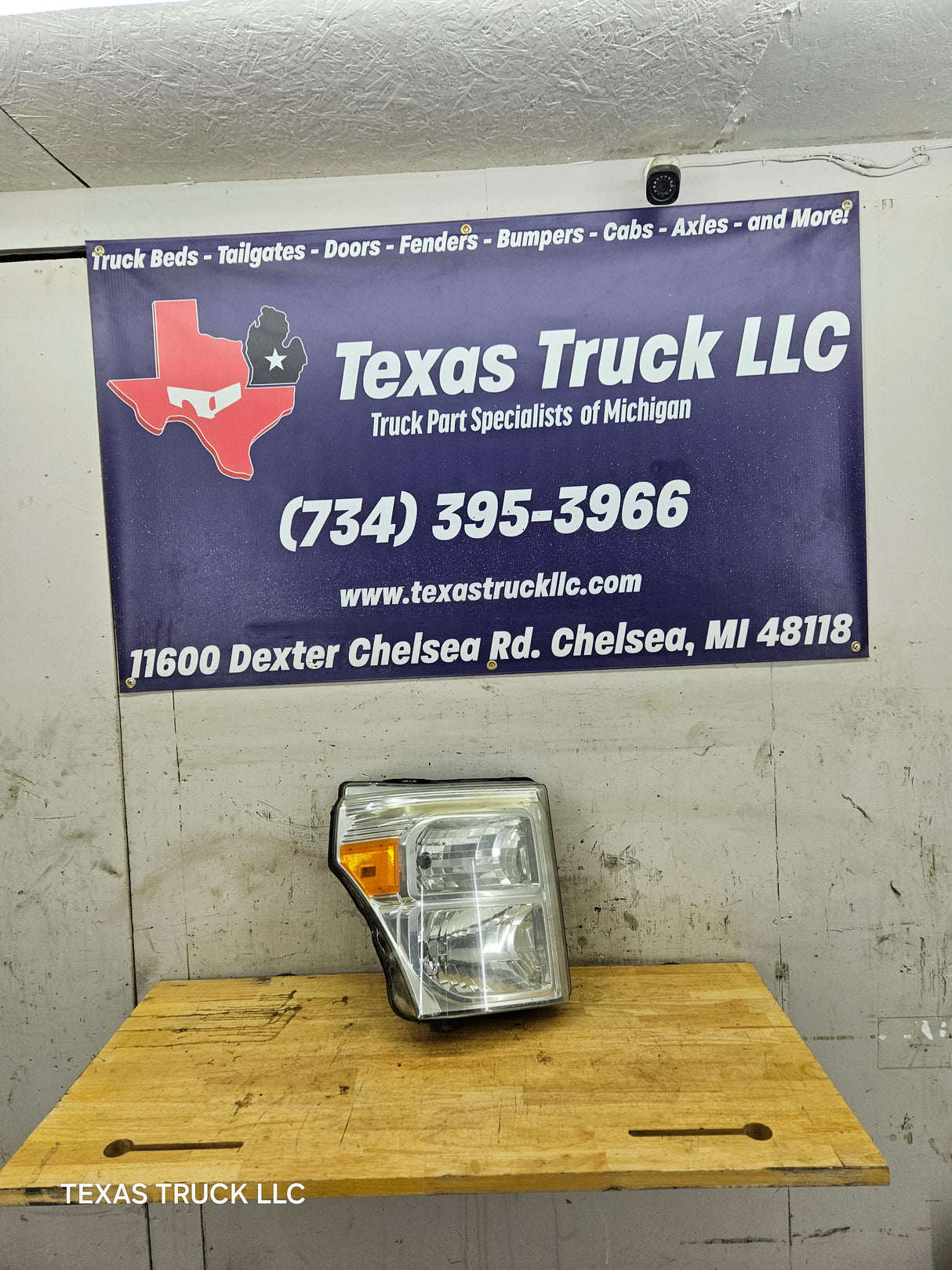 2011-2016 Ford Super Duty F250 F350 F450 F550 RH Passenger Side Headlight 6.7L Power Stroke 6.2L BC34-13005-A