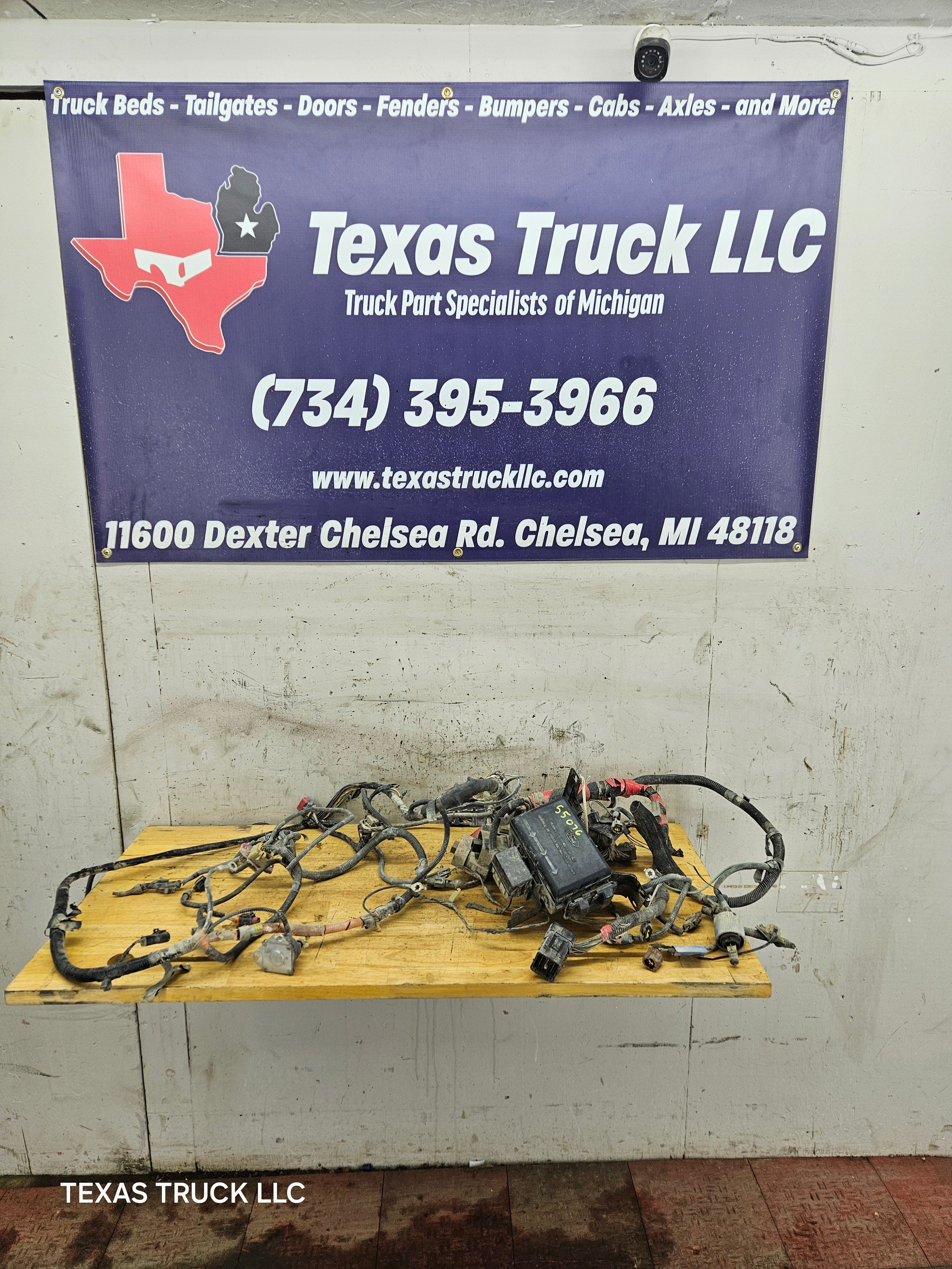 2001 Ford F250 F350 7.3L ZF6 Manual Diesel Engine Bay Wiring
