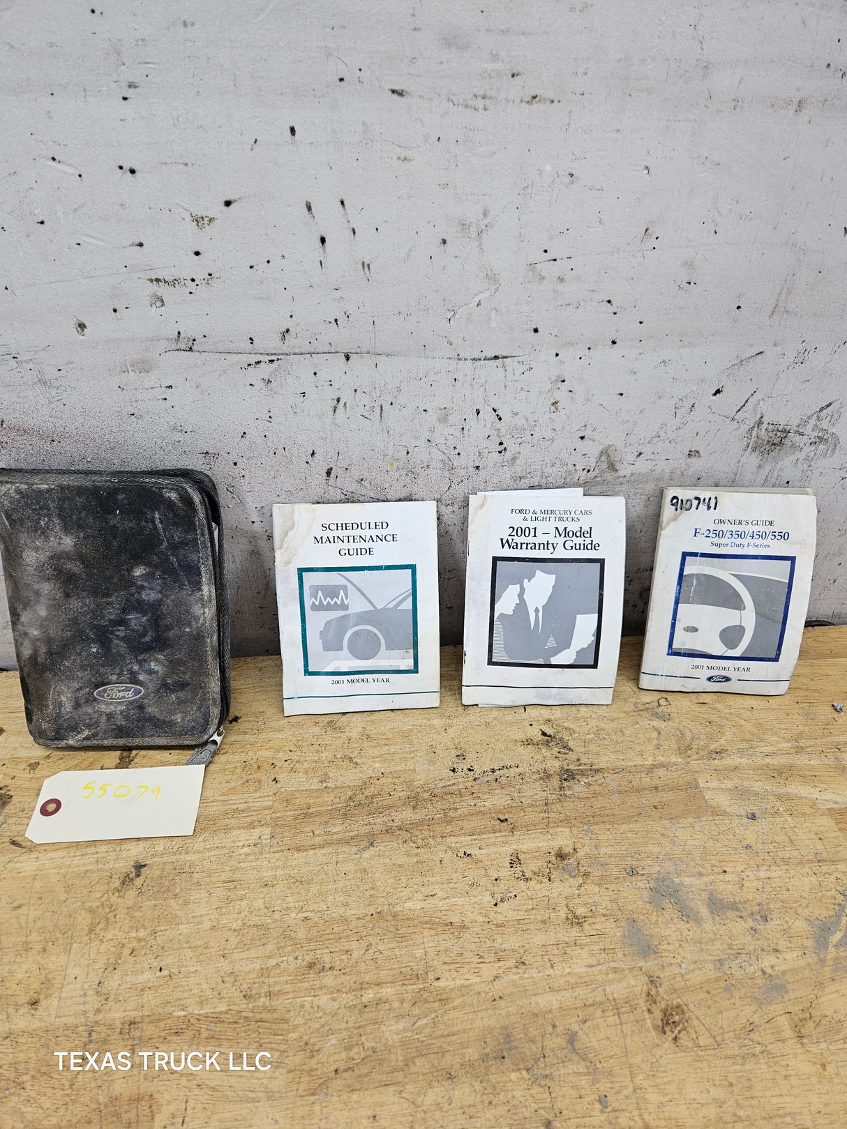 2001 Ford Super Duty F250 F350 F450 F550 Owners Manual 7.3L Power Stroke