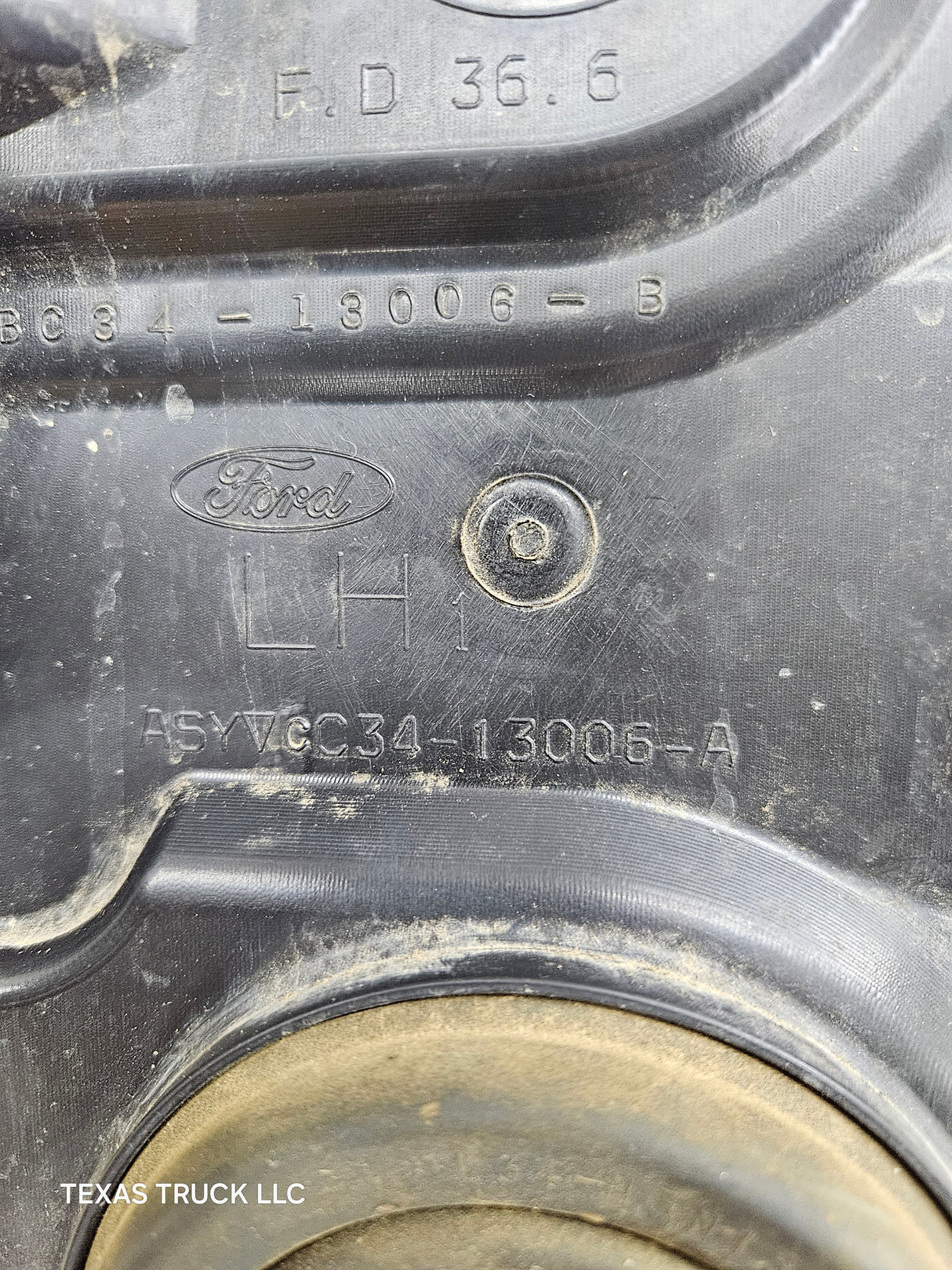 2011-2016 Ford Super Duty F250 F350 F450 F550 LH Driver Side Headlight 6.7L Power Stroke 6.2L Gas BC34-13006-A