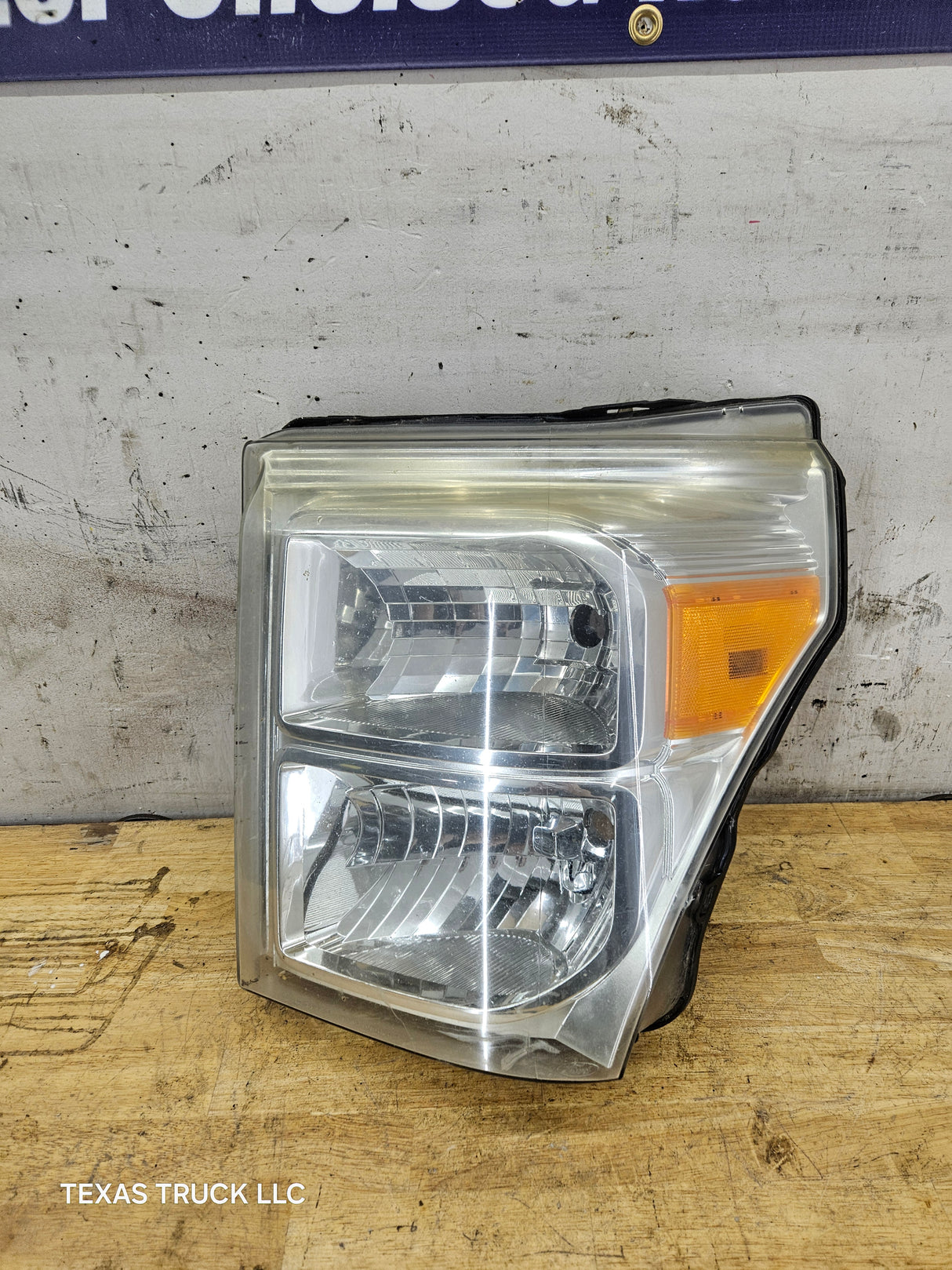 2011-2016 Ford Super Duty F250 F350 F450 F550 LH Driver Side Headlight 6.7L Power Stroke 6.2L Gas BC34-13006-A