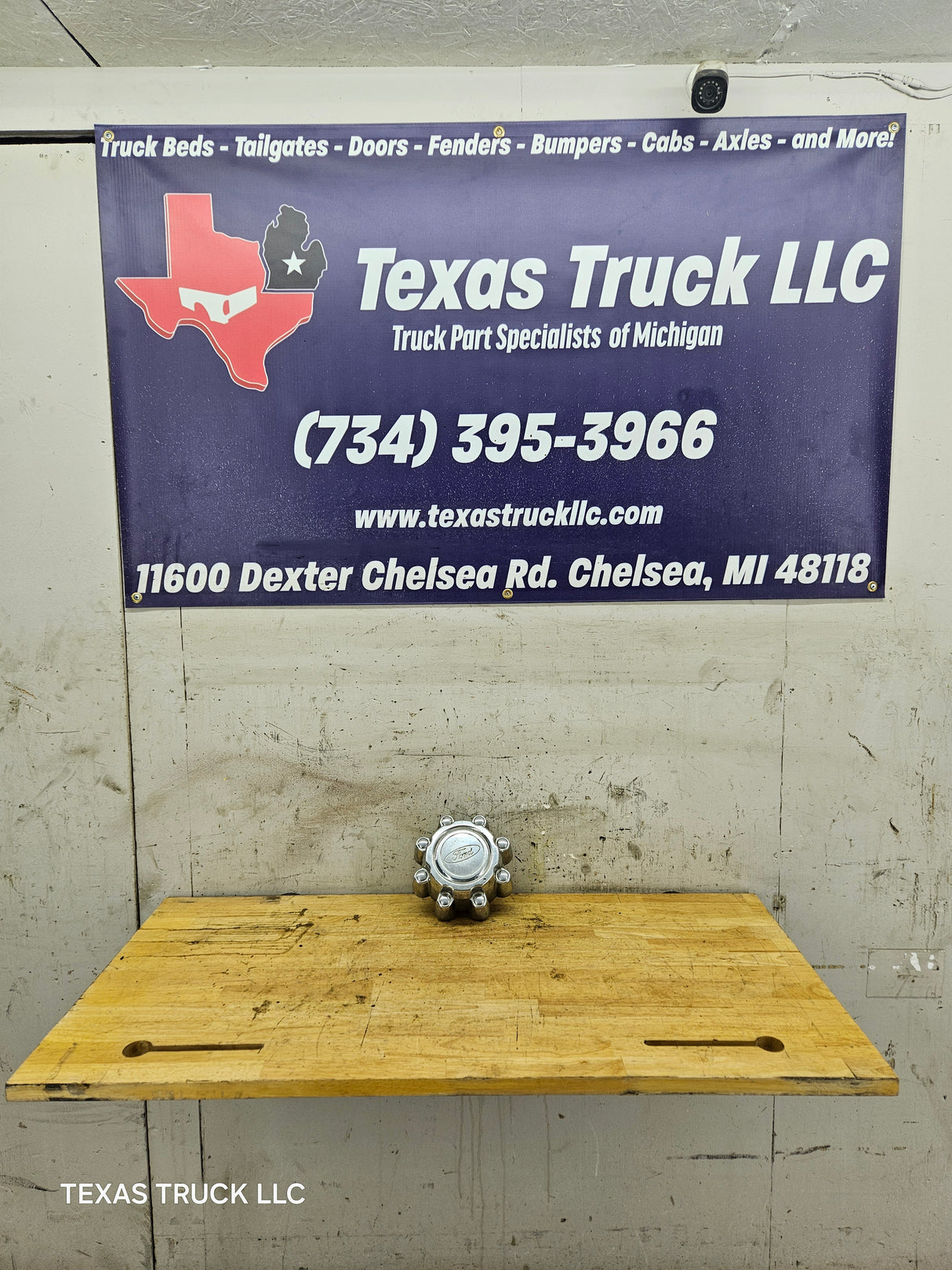 1999-2007 Ford Super Duty F250 F350 Chrome Hub Cap Center Cap SRW 8 LUG 2C34-1A096-EA 2C34-1A096-FA