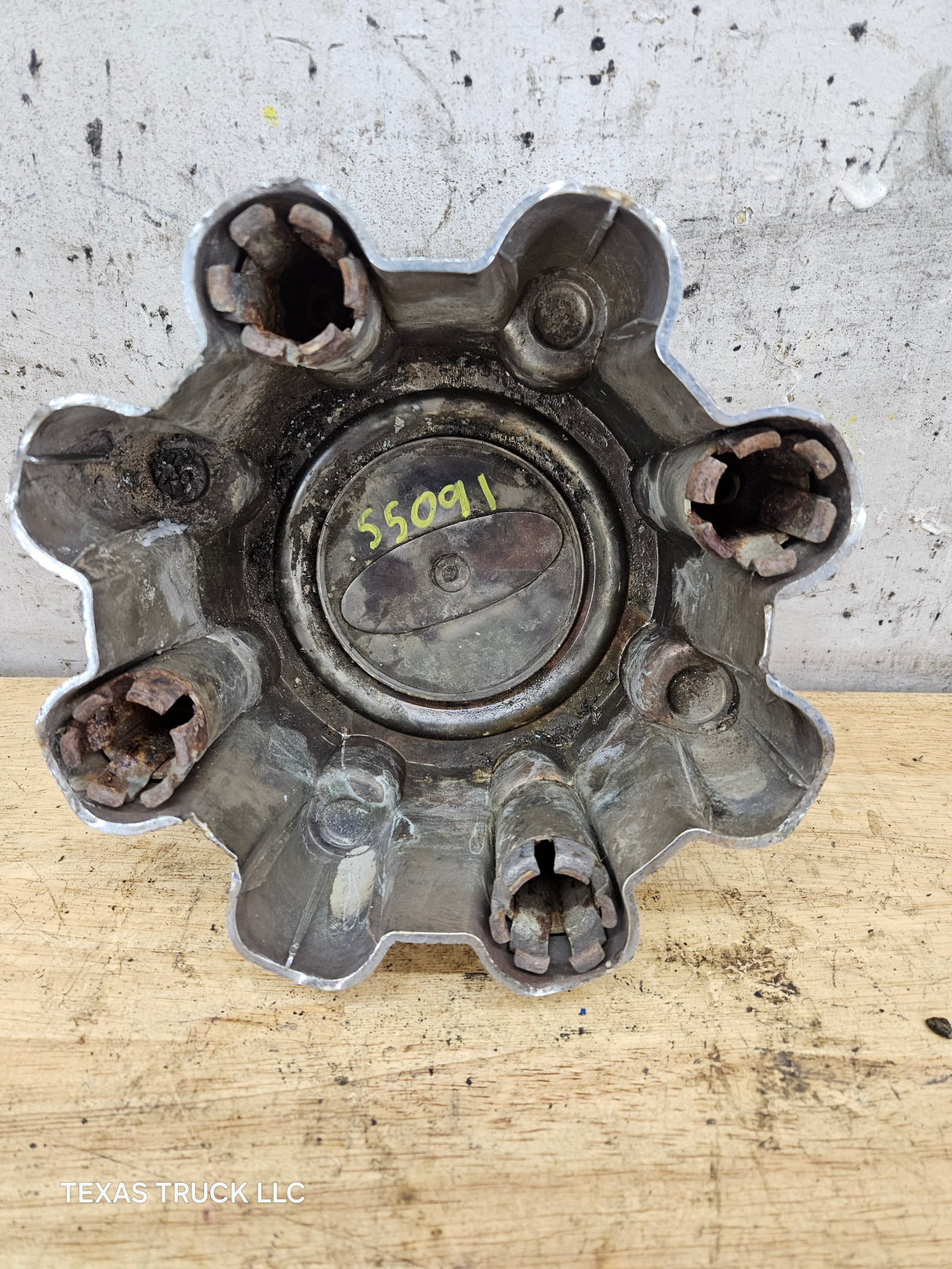 1999-2007 Ford Super Duty F250 F350 Chrome Hub Cap Center Cap SRW 8 LUG 2C34-1A096-EA 2C34-1A096-FA