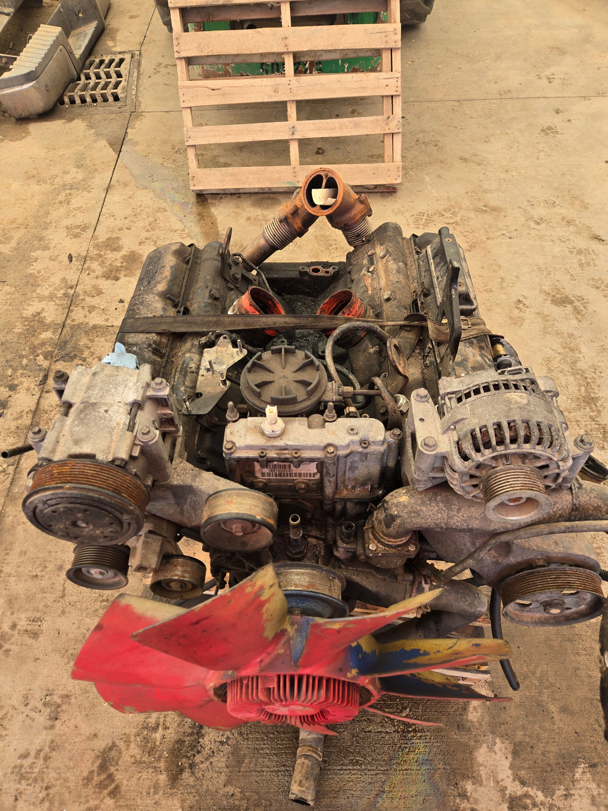 1999-2003 7.3L Power Stroke Diesel Engine Ford Super Duty F250 F350 F450 F550 International Navistar 193k Miles