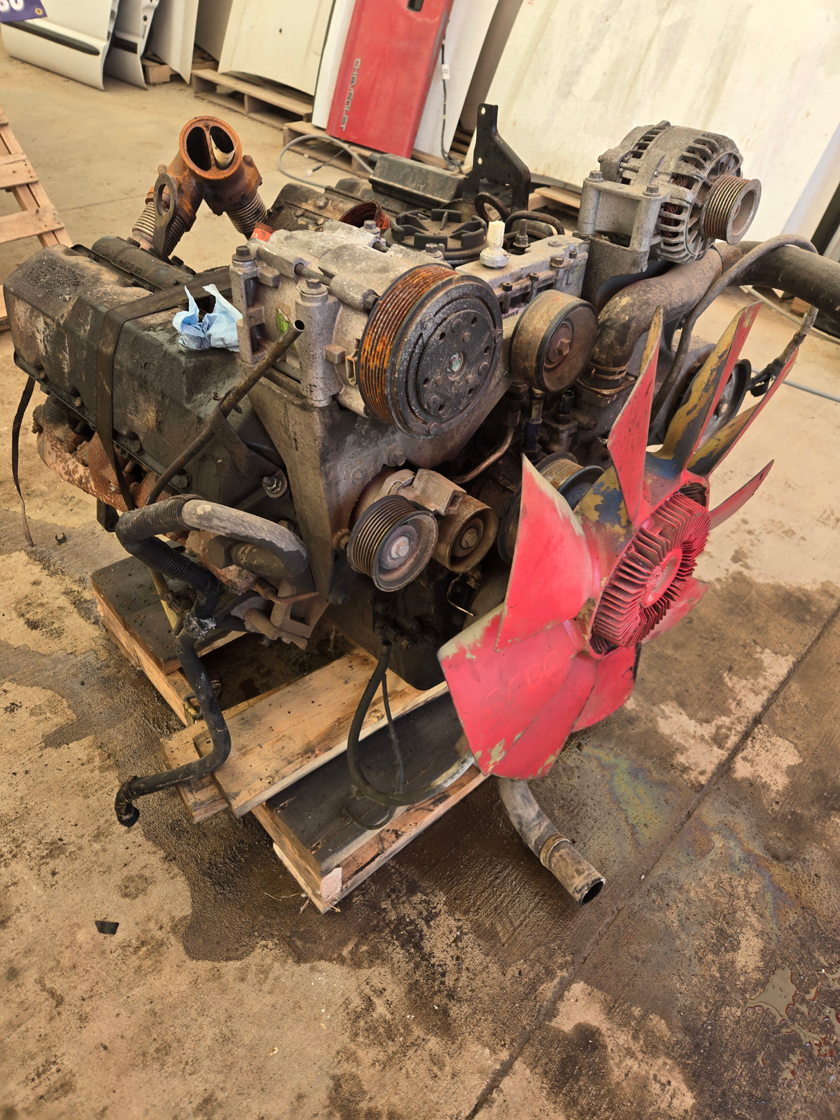 1999-2003 7.3L Power Stroke Diesel Engine Ford Super Duty F250 F350 F450 F550 International Navistar 193k Miles