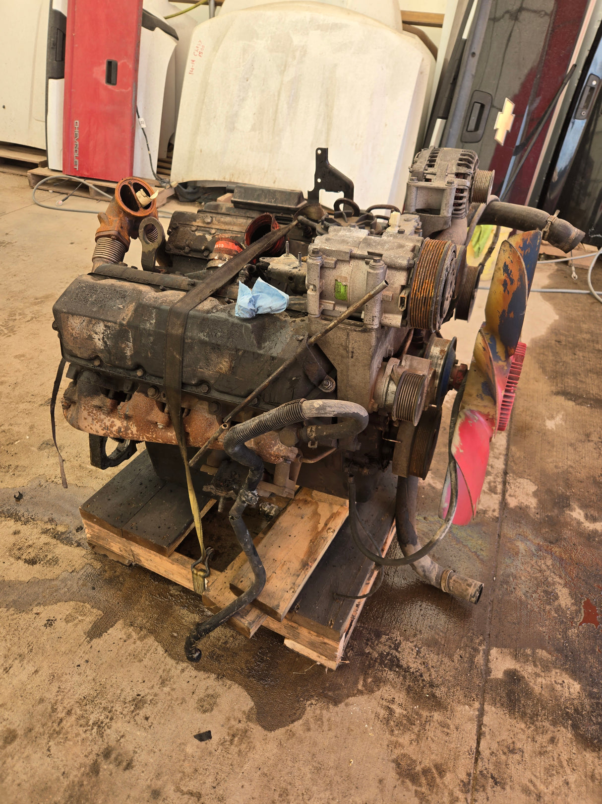 1999-2003 7.3L Power Stroke Diesel Engine Ford Super Duty F250 F350 F450 F550 International Navistar 193k Miles