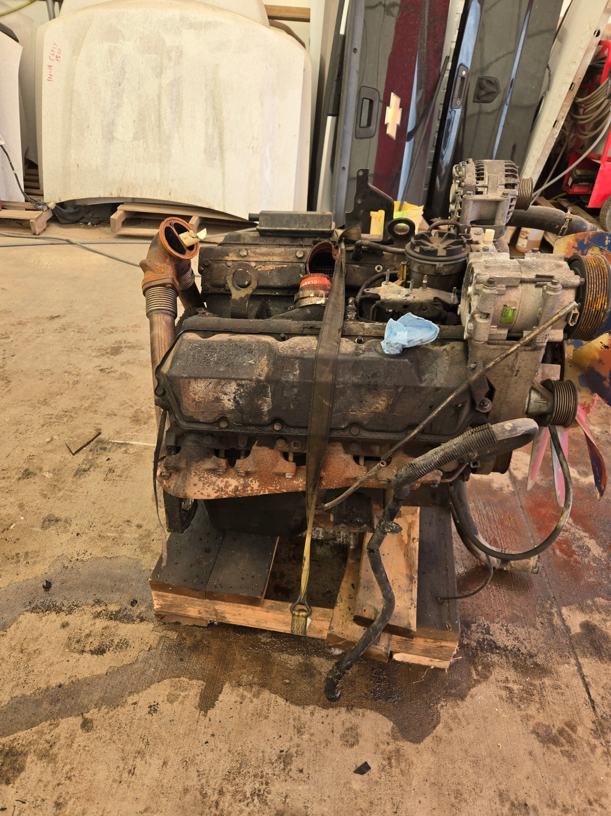 1999-2003 7.3L Power Stroke Diesel Engine Ford Super Duty F250 F350 F450 F550 International Navistar 193k Miles