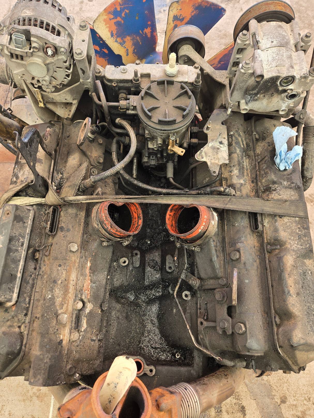 1999-2003 7.3L Power Stroke Diesel Engine Ford Super Duty F250 F350 F450 F550 International Navistar 193k Miles