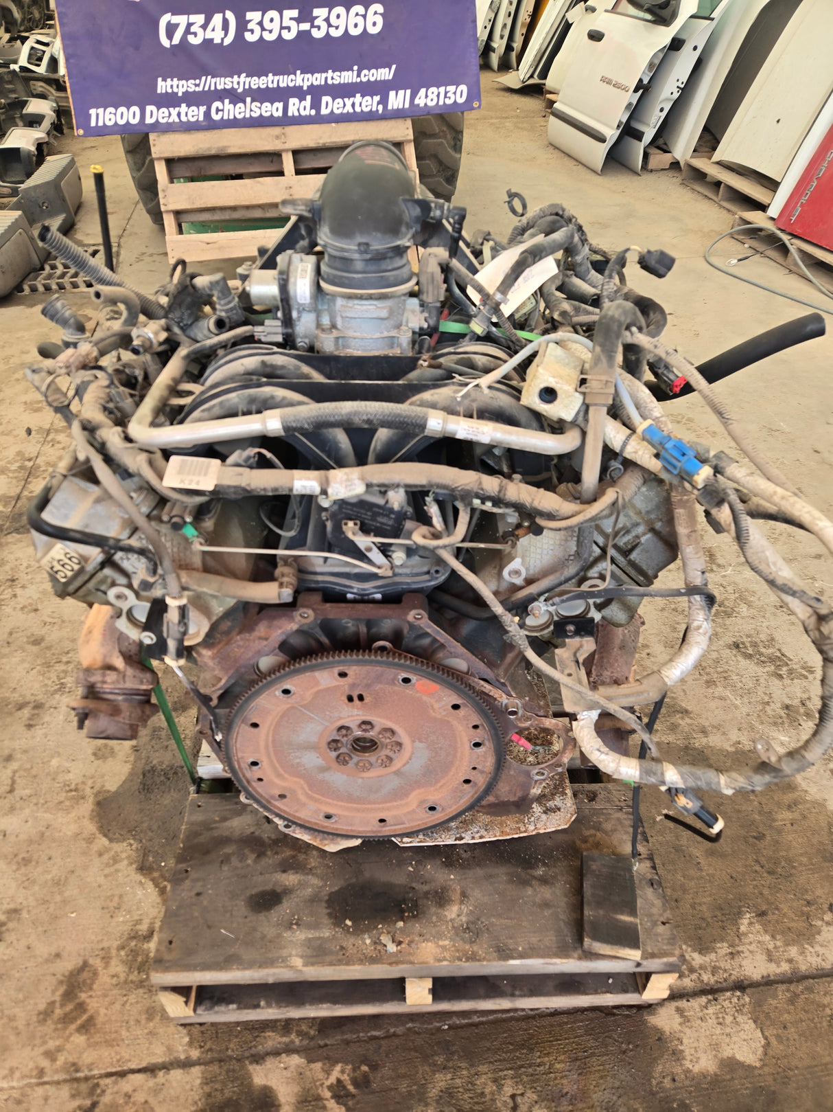 2008-2010 Ford Super Duty 5.4L V8 Triton Engine F250 F350 F450 F550 138k Miles