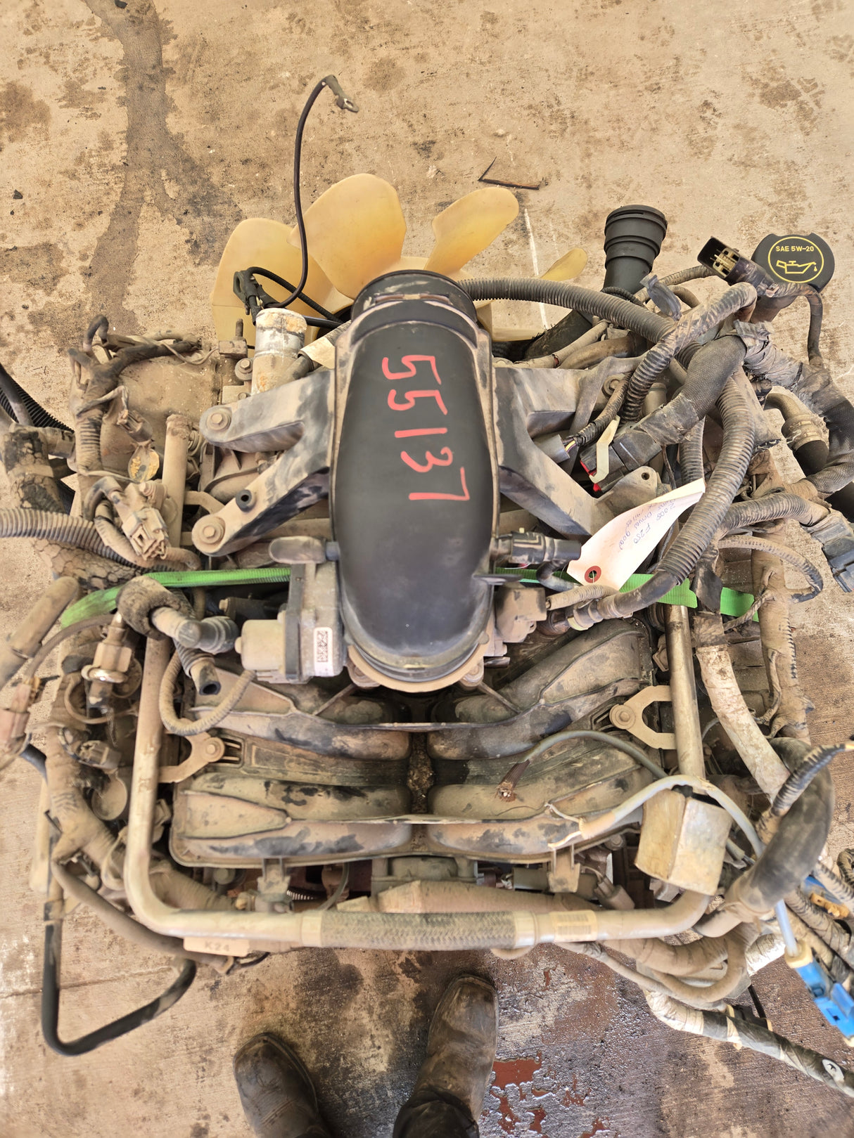 2008-2010 Ford Super Duty 5.4L V8 Triton Engine F250 F350 F450 F550 138k Miles