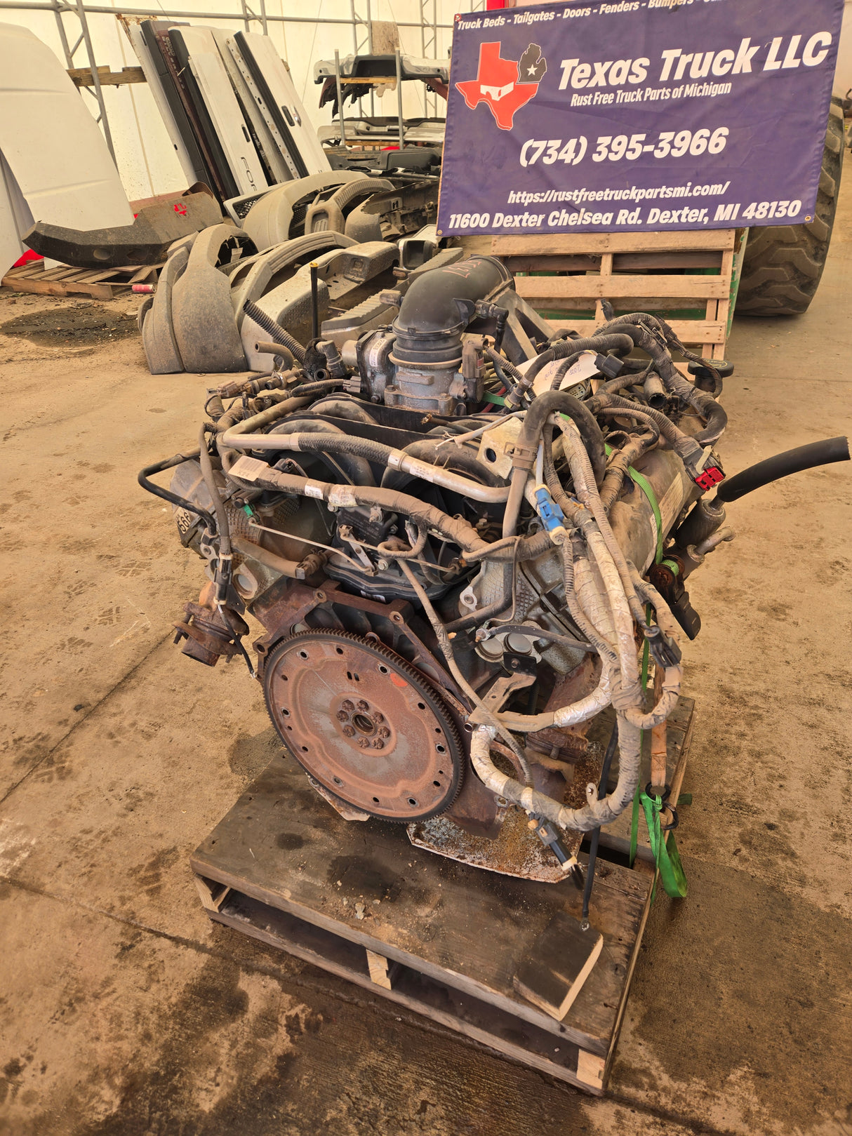 2008-2010 Ford Super Duty 5.4L V8 Triton Engine F250 F350 F450 F550 138k Miles