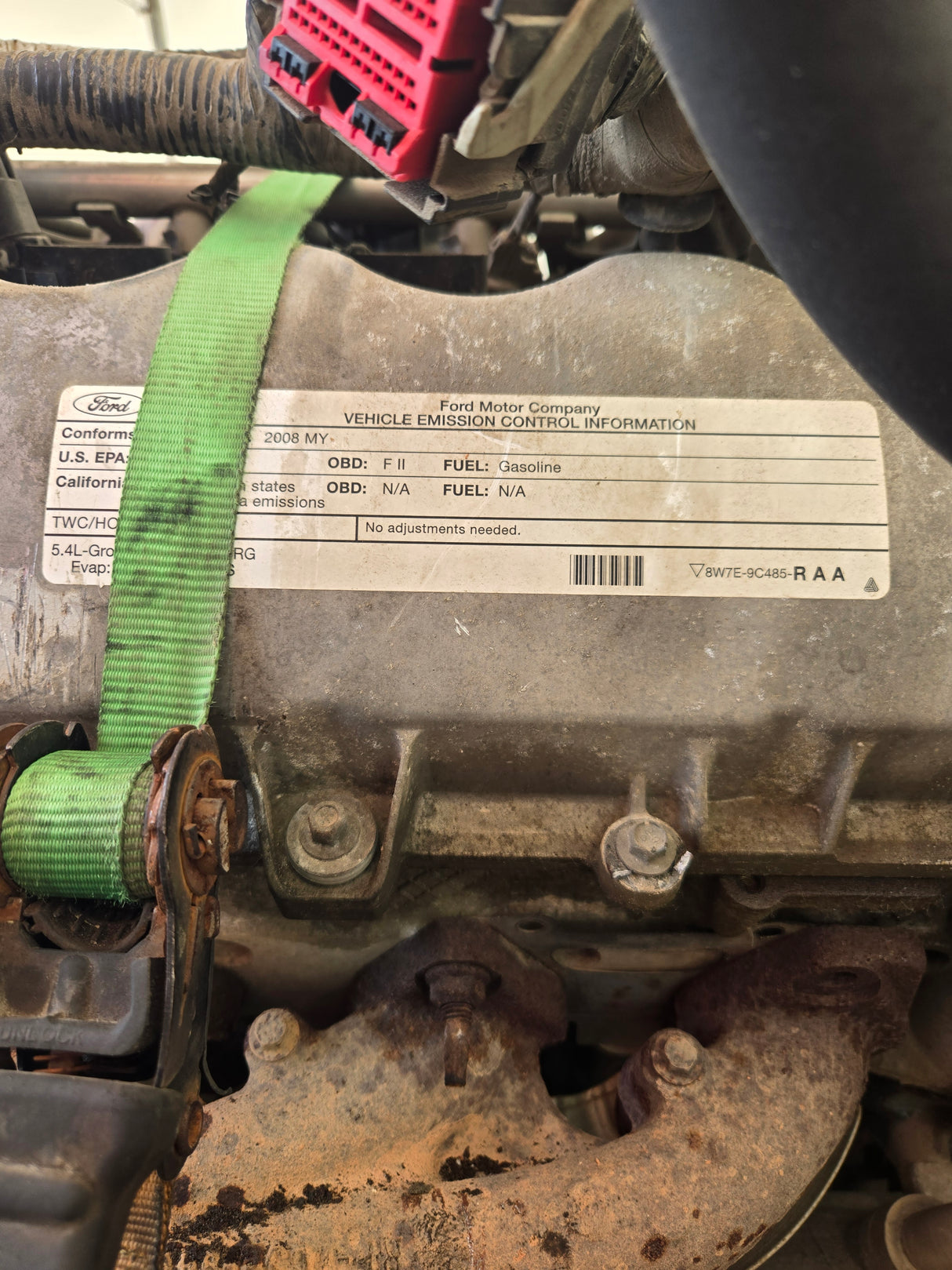 2008-2010 Ford Super Duty 5.4L V8 Triton Engine F250 F350 F450 F550 138k Miles