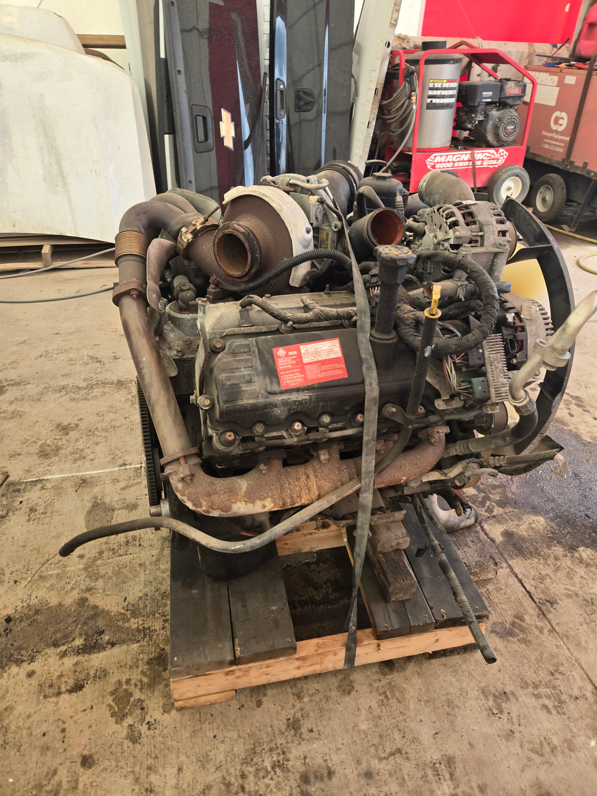 2005-2007 Ford 6.0L Power Stroke Diesel Core Engine Assembly Crank NO Start