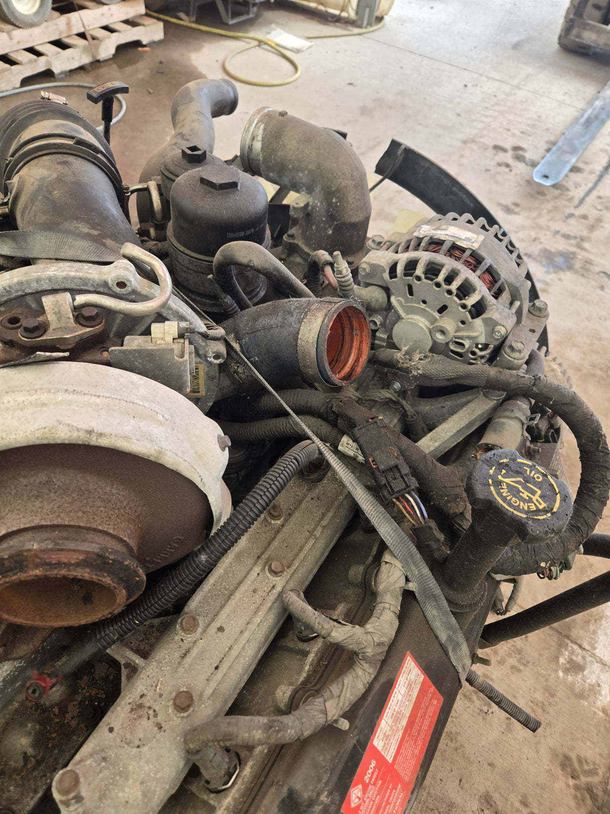 2005-2007 Ford 6.0L Power Stroke Diesel Core Engine Assembly Crank NO Start