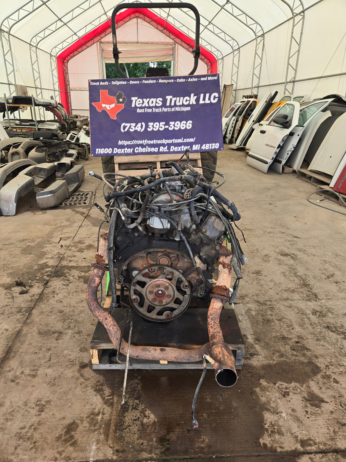 1999-2002 Dodge Ram 1500 2500 3500 360 5.9L V8 Magnum Engine Ran Great 154k Miles