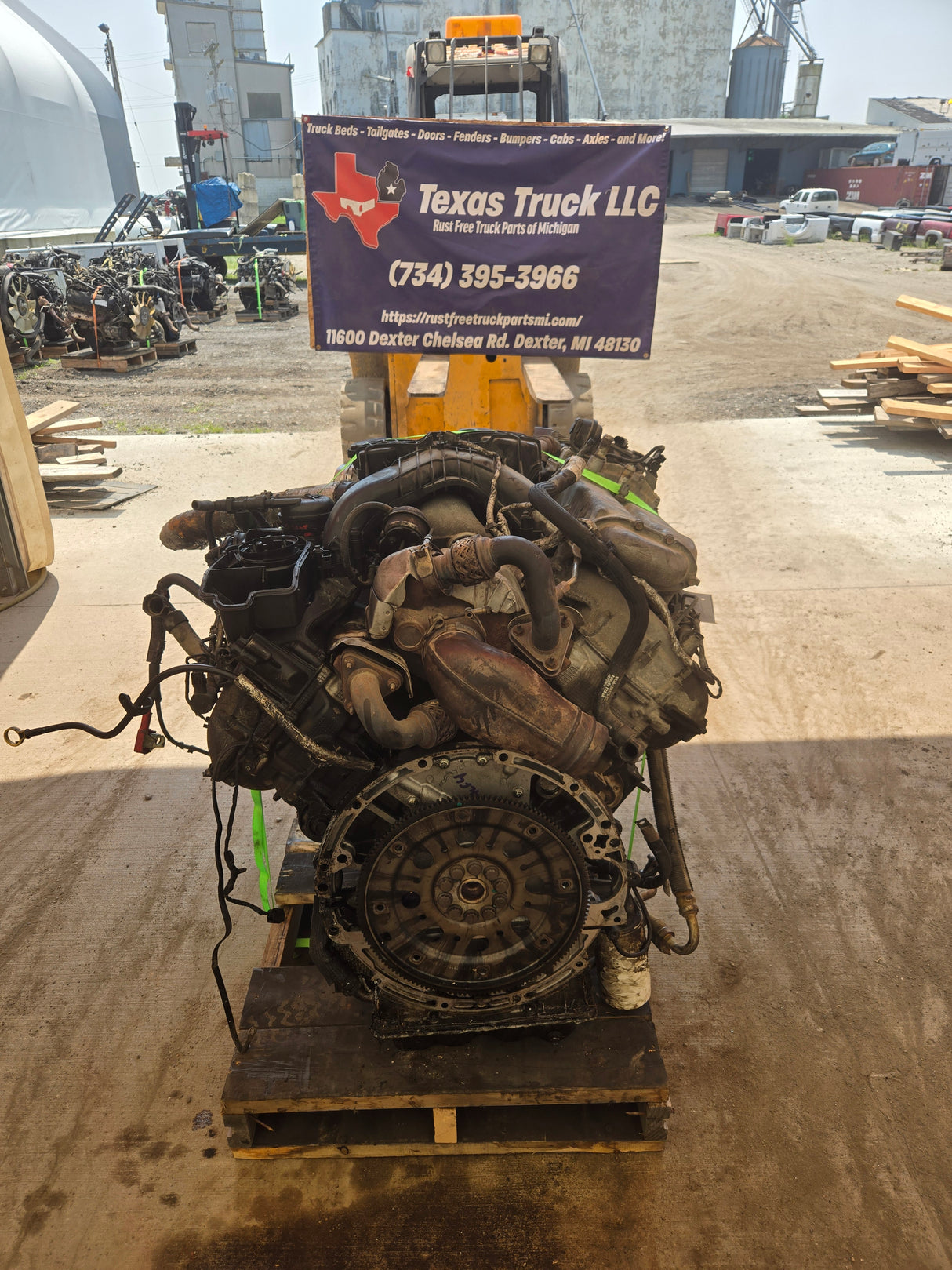 6.7L Power Stroke Complete ENGINE 512K MILES UNKNOWN RUNNING COND