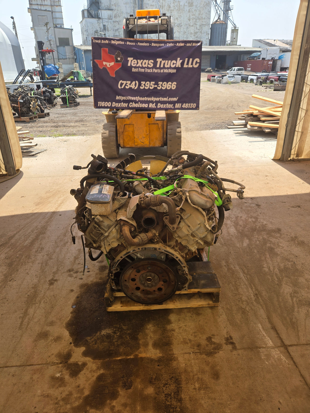 6.7L Power Stroke Complete ENGINE BLOWN UP