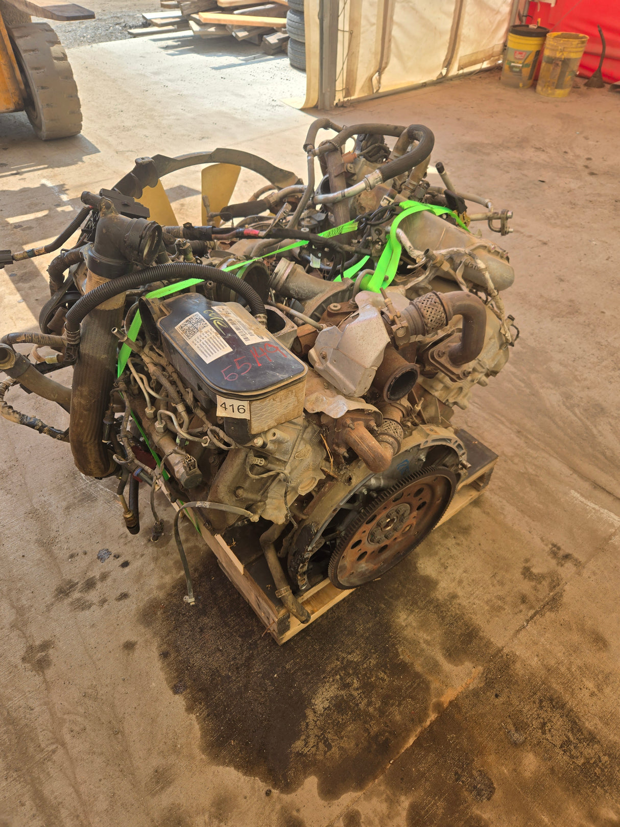 6.7L Power Stroke Complete ENGINE BLOWN UP