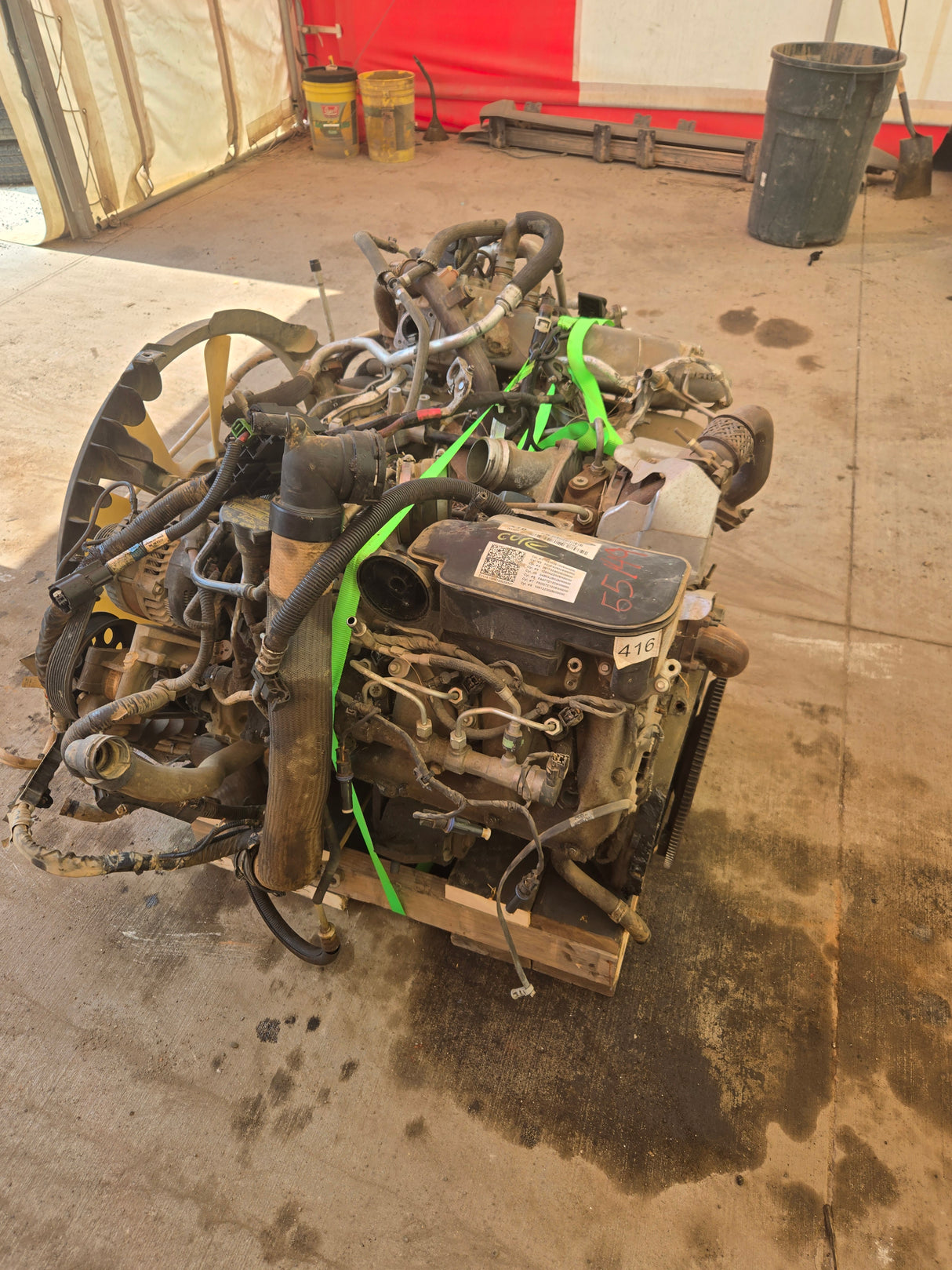 6.7L Power Stroke Complete ENGINE BLOWN UP