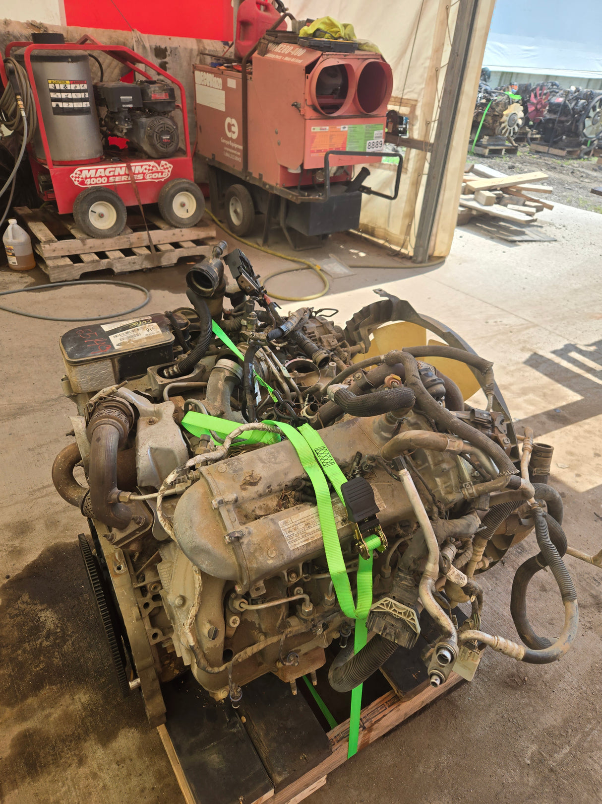 6.7L Power Stroke Complete ENGINE BLOWN UP