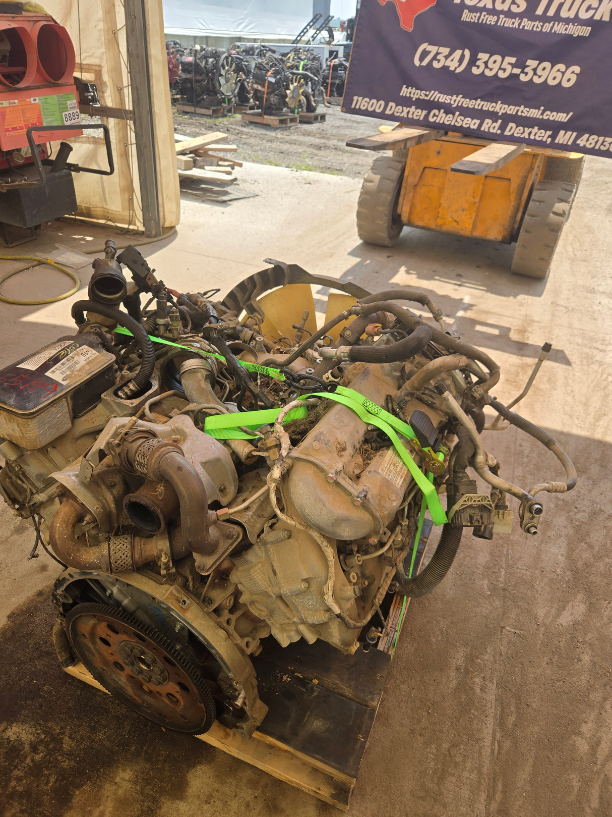 6.7L Power Stroke Complete ENGINE BLOWN UP