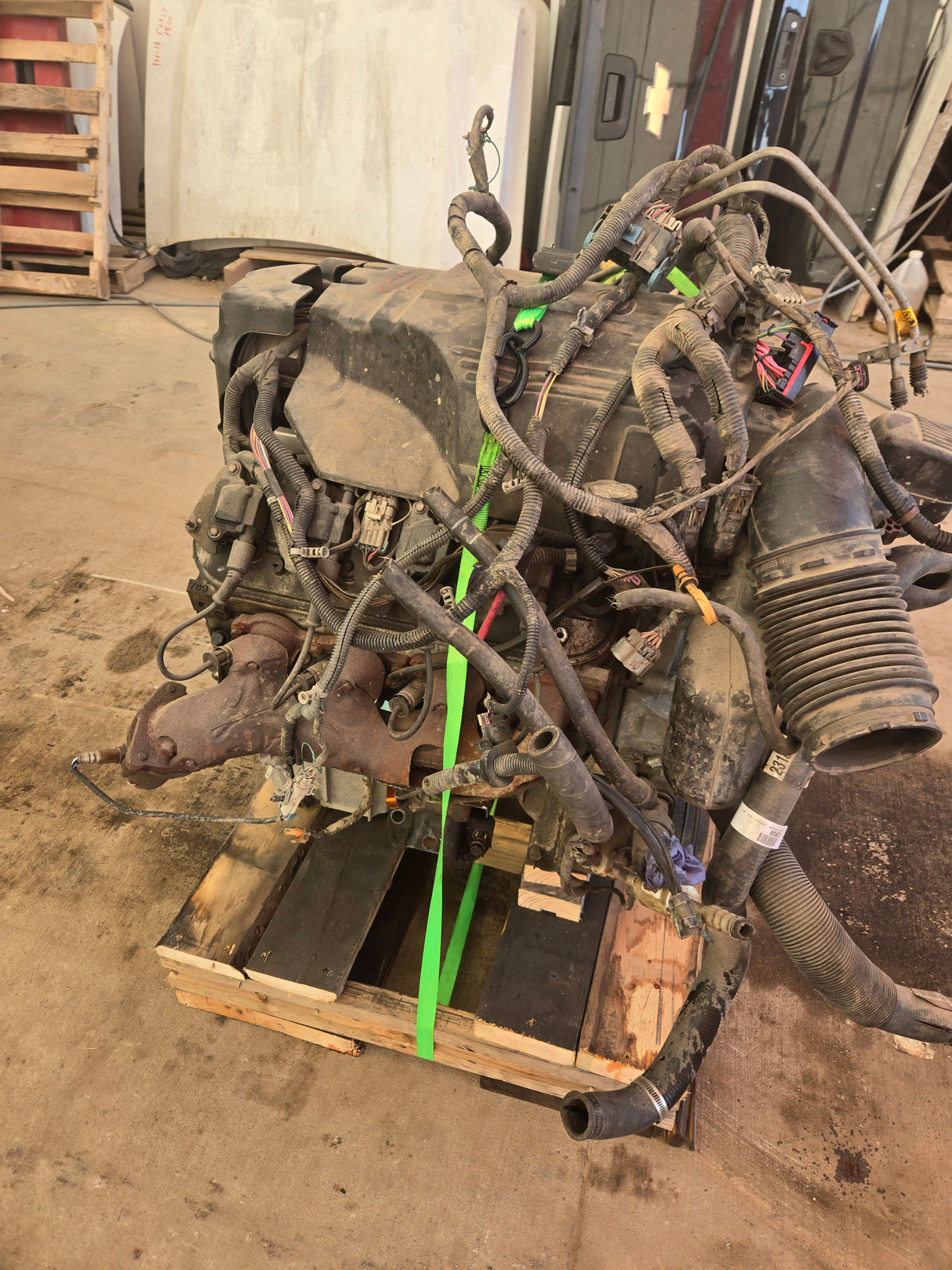 2013 Chevrolet GMC 1500 5.3L Aluminum Block Engine LS Vortec Gas Engine Runs Good