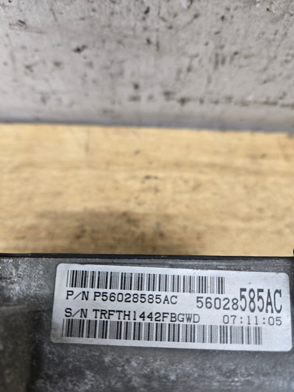 2003 Dodge Ram 1500 TCM Transmission Computer P56028585AC