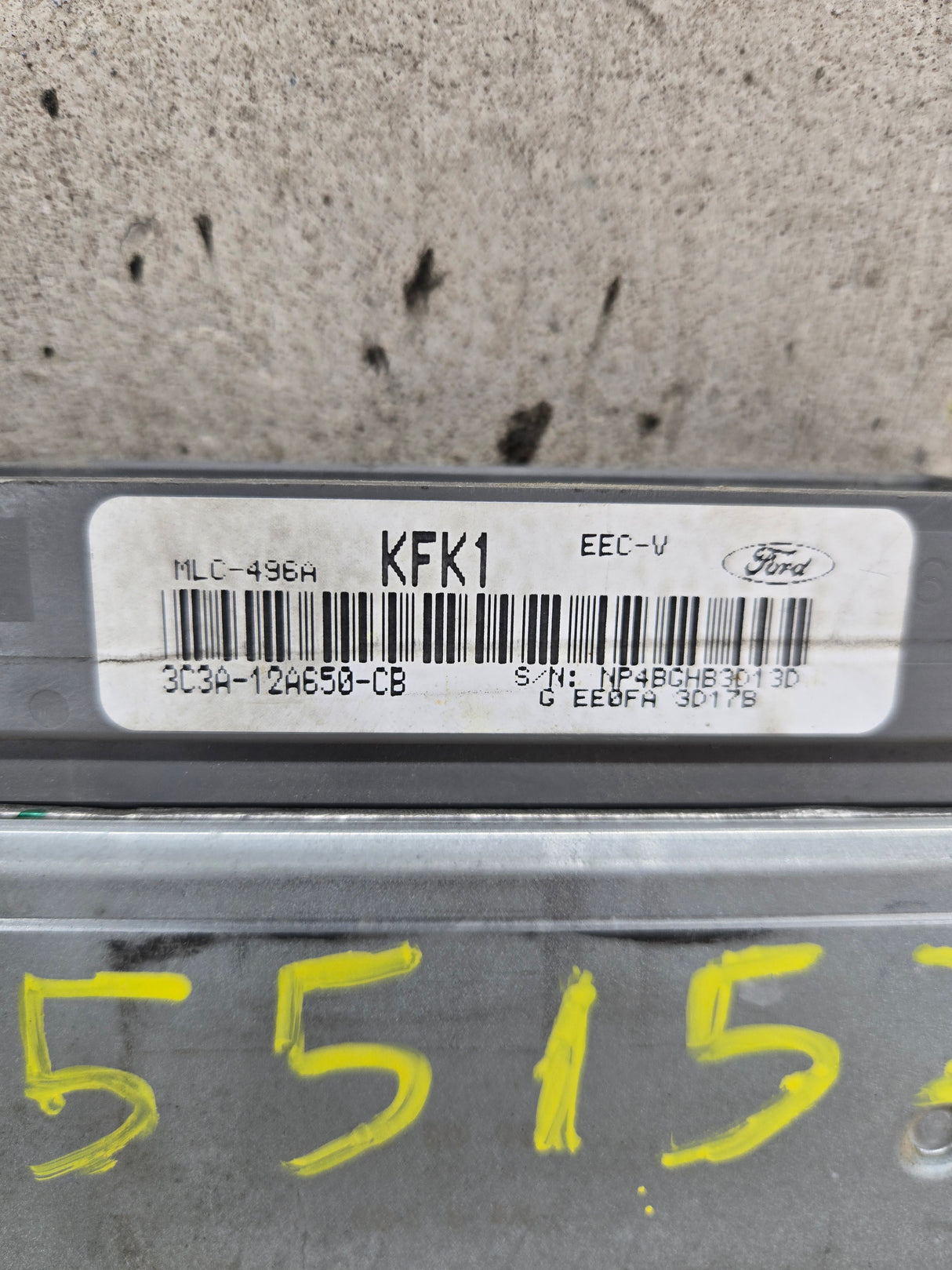 2003 Ford F250 F350 Super Duty 5.4L Triton PCM KFK1 / 3C3A-12A650-CB