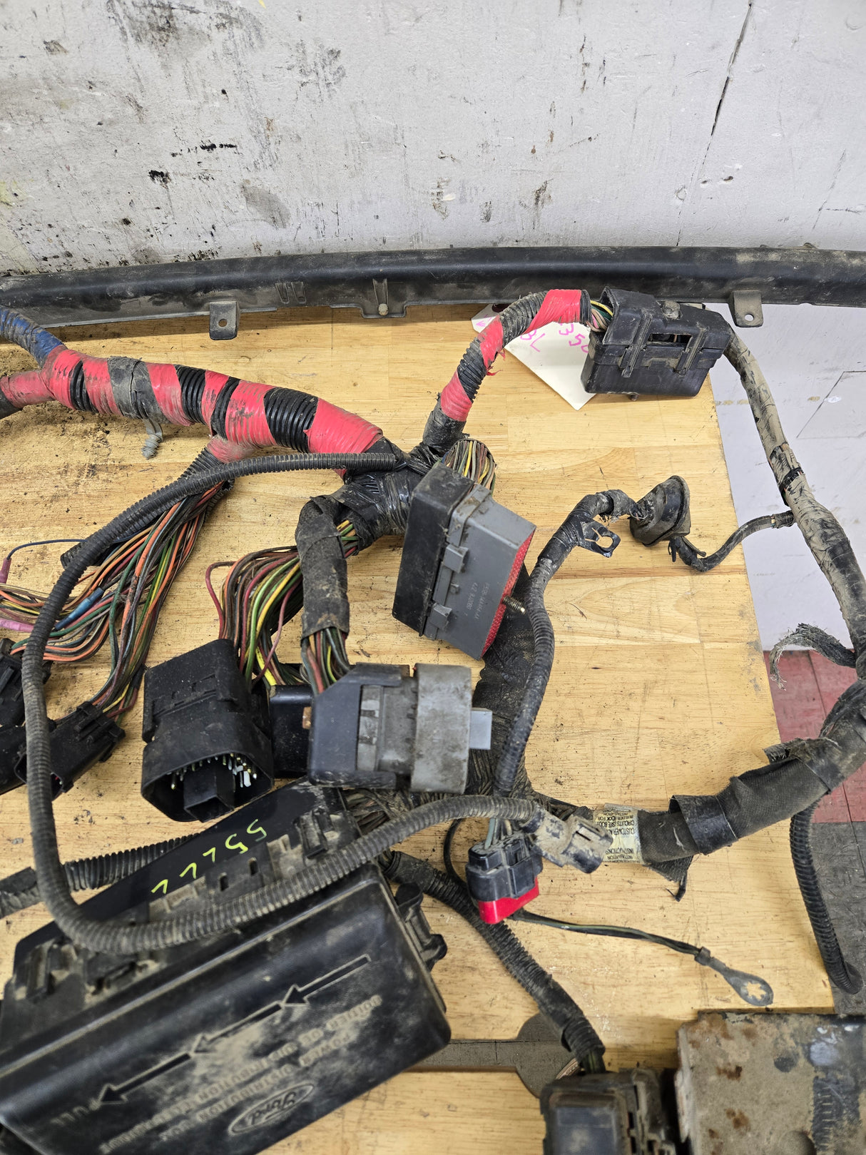 2000 Ford F250 F350 7.3L Diesel Engine Bay Wiring Harness F450 F550