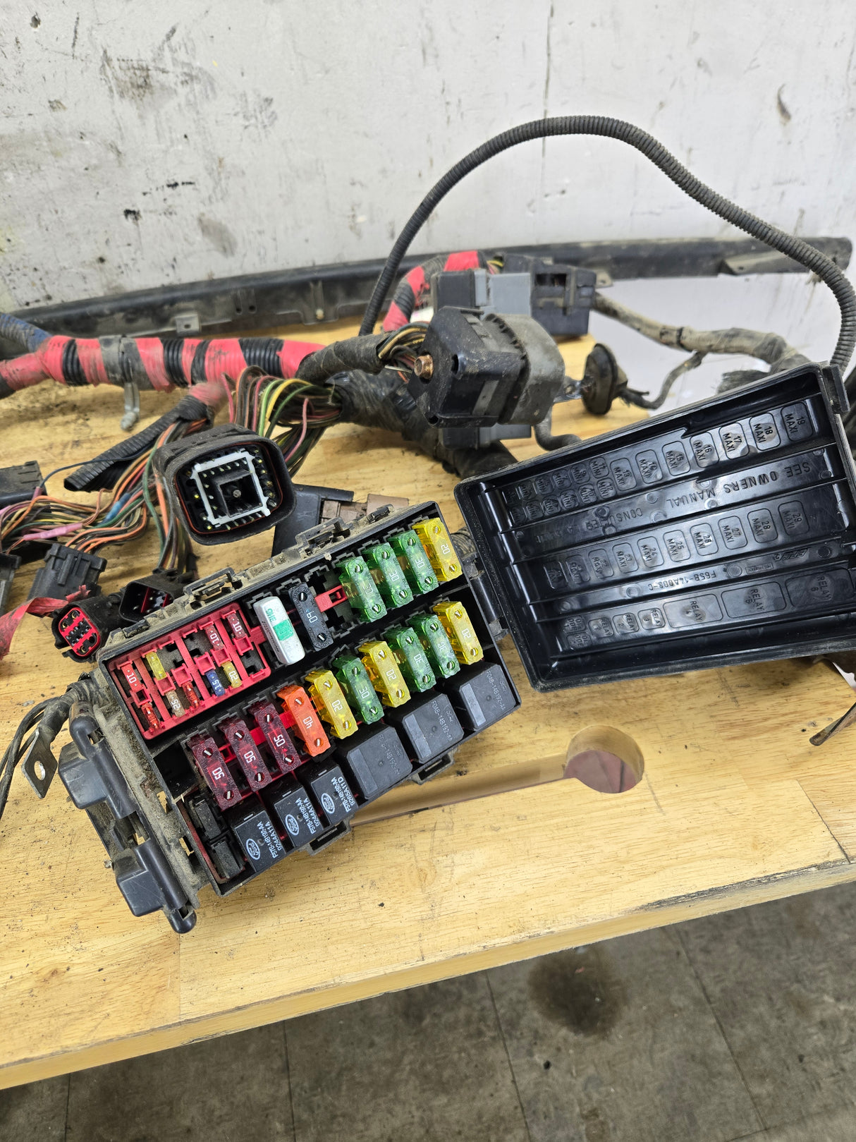 2000 Ford F250 F350 7.3L Diesel Engine Bay Wiring Harness F450 F550