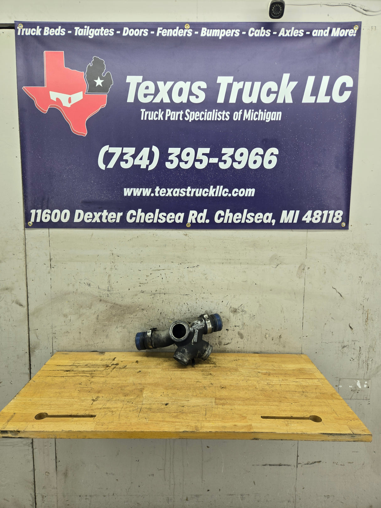 2000-2003 7.3L Power Stroke Air Intake Horn Spyder Spider 3" Late version