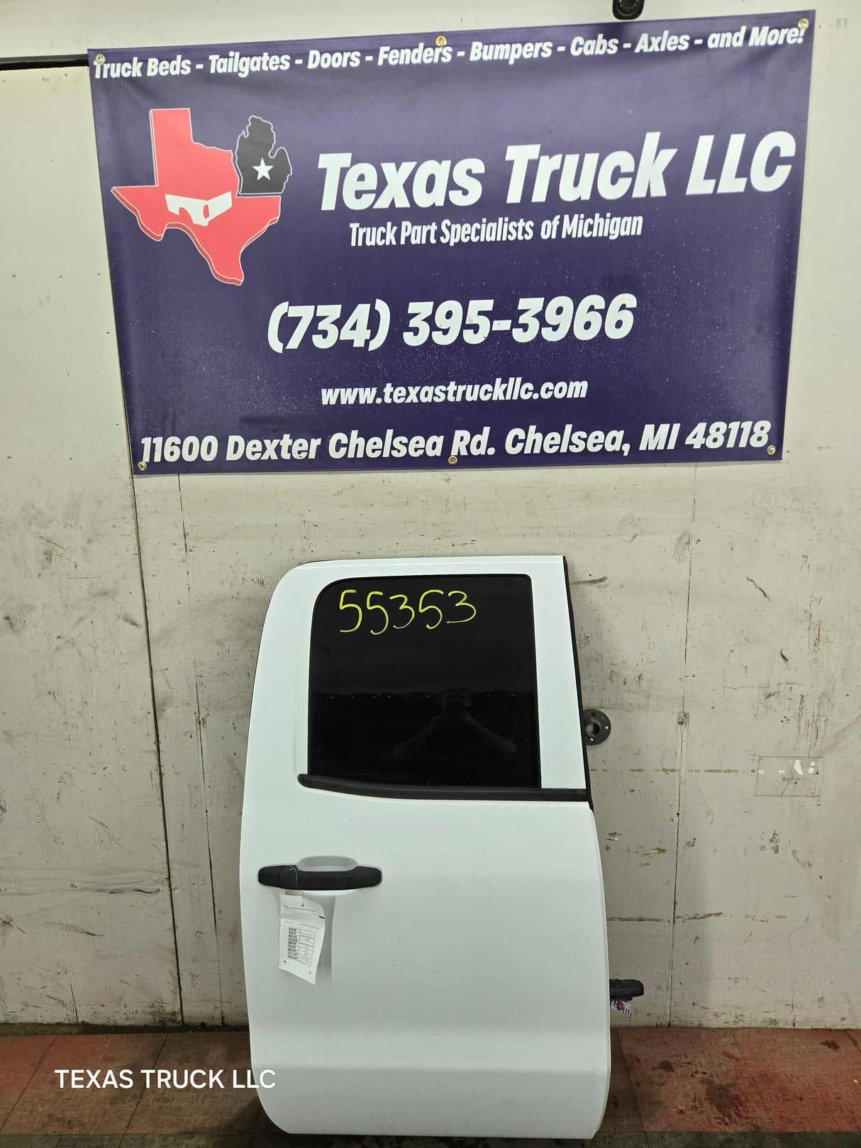 2014-2019 Chevrolet Silverado / GMC Sierra RH Rear Passenger Side Double Cab Door 1500 25000 3500 HD