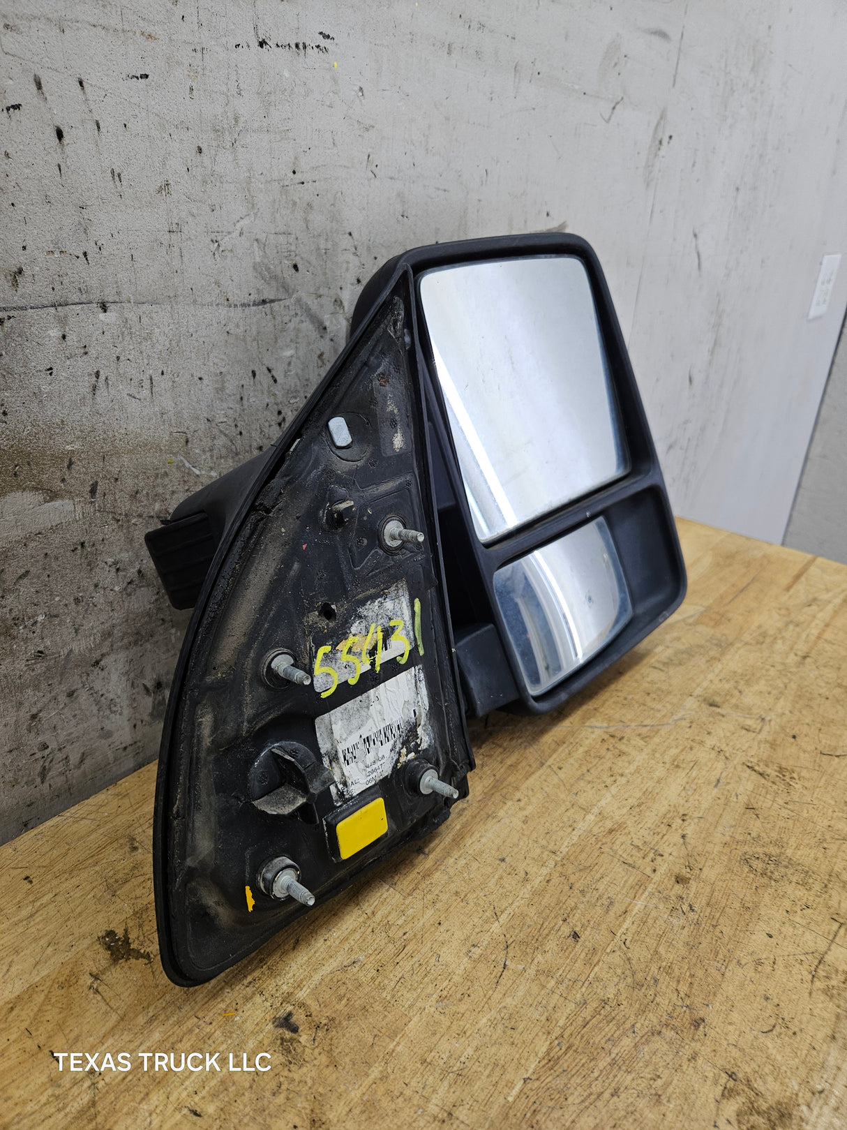 2008-2010 Ford Super Duty F250 F350 F450 F550 RH Passenger Side Manual Towing Mirror OEM