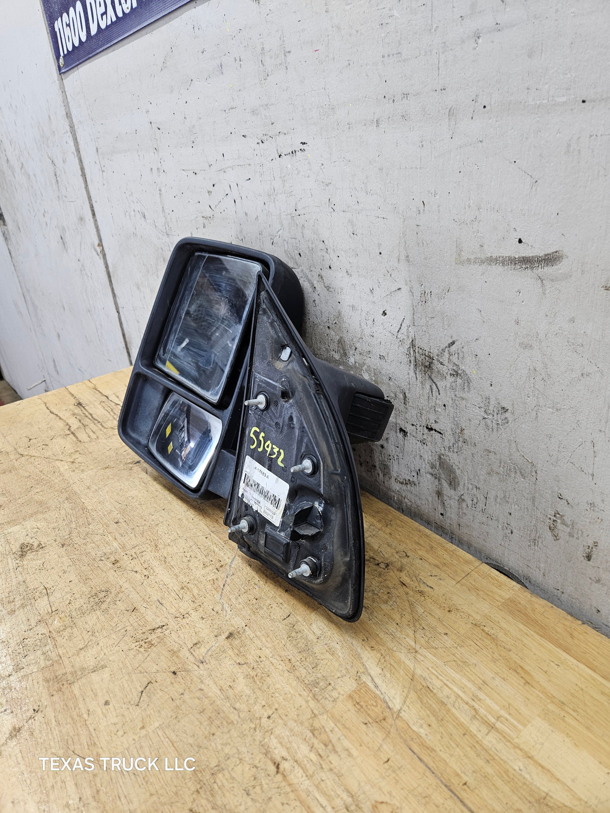 2008-2016 Ford Super Duty F250 F350 F450 F550 LH Driver Side Manual Towing Mirror OEM