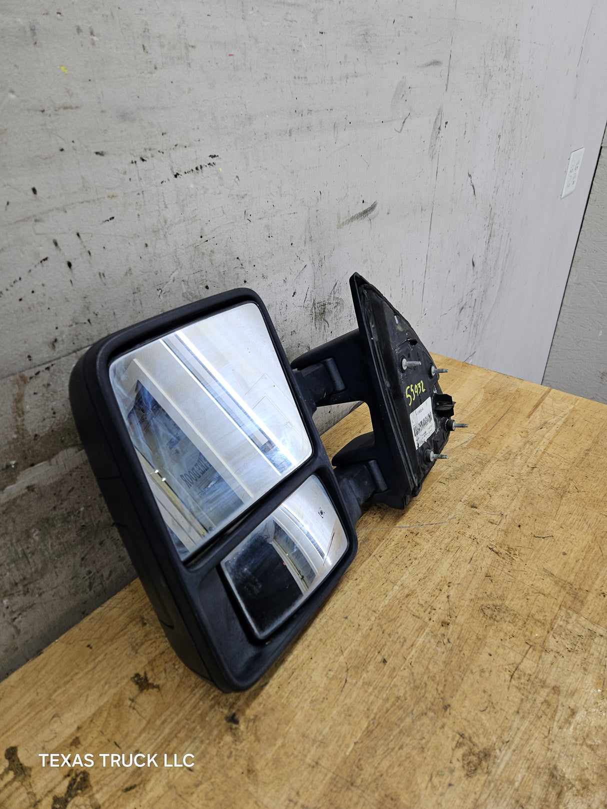 2008-2016 Ford Super Duty F250 F350 F450 F550 LH Driver Side Manual Towing Mirror OEM