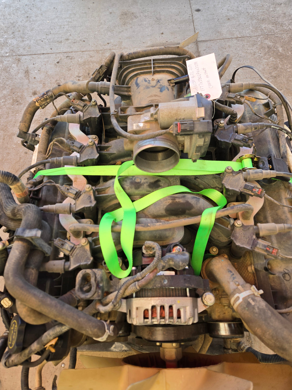 2011-2016 Ford Super Duty 6.2L V8 Gas Engine F250 F350 F450 F550 CRANK NO START. UNKNOWN CONDITION.