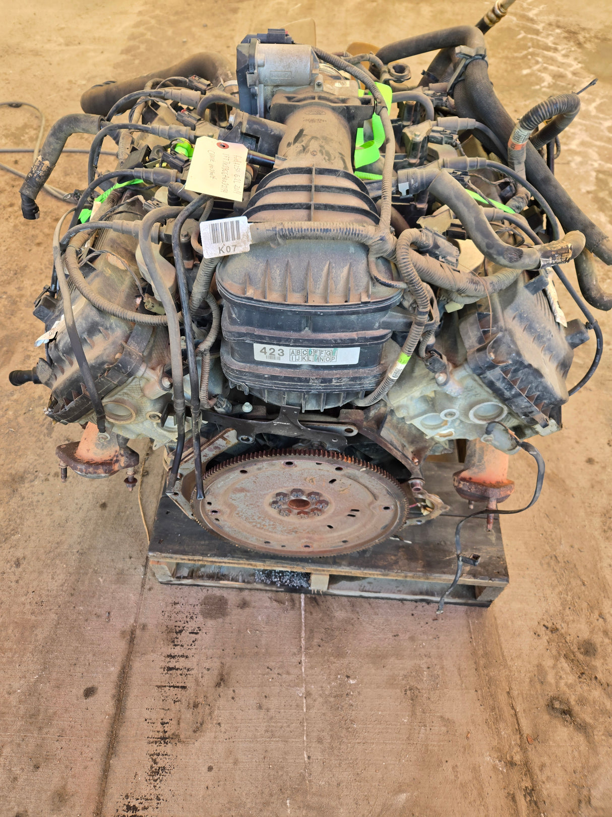 2011-2016 Ford Super Duty 6.2L V8 Gas Engine F250 F350 F450 F550 CRANK NO START. UNKNOWN CONDITION.