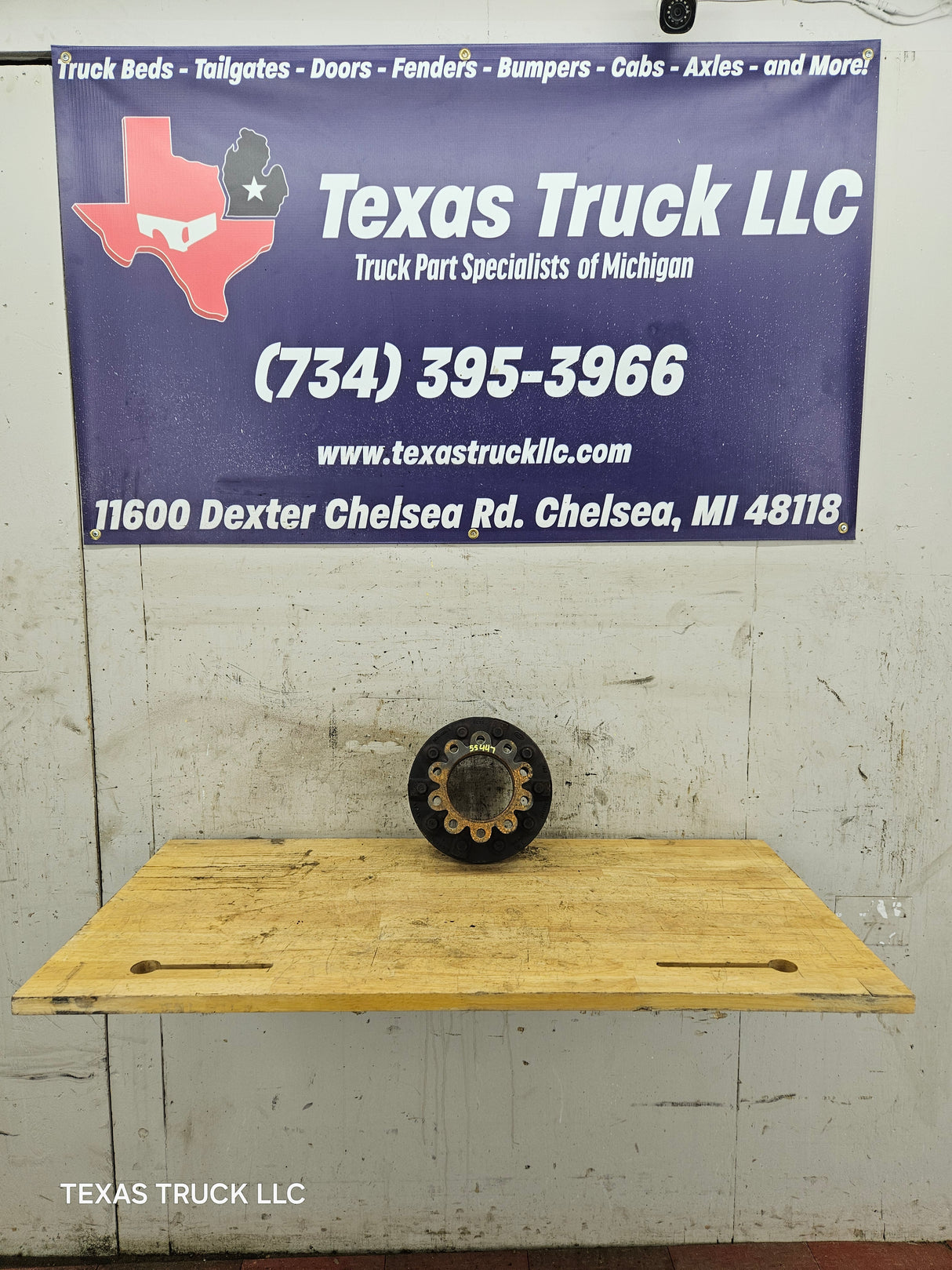 2005-2023 Ford Super Duty F450 F550 Dually Front Hub Extender 5C34-1A014-B Brake Wheel Rim Adapter 10 lug 4wd or 2wd