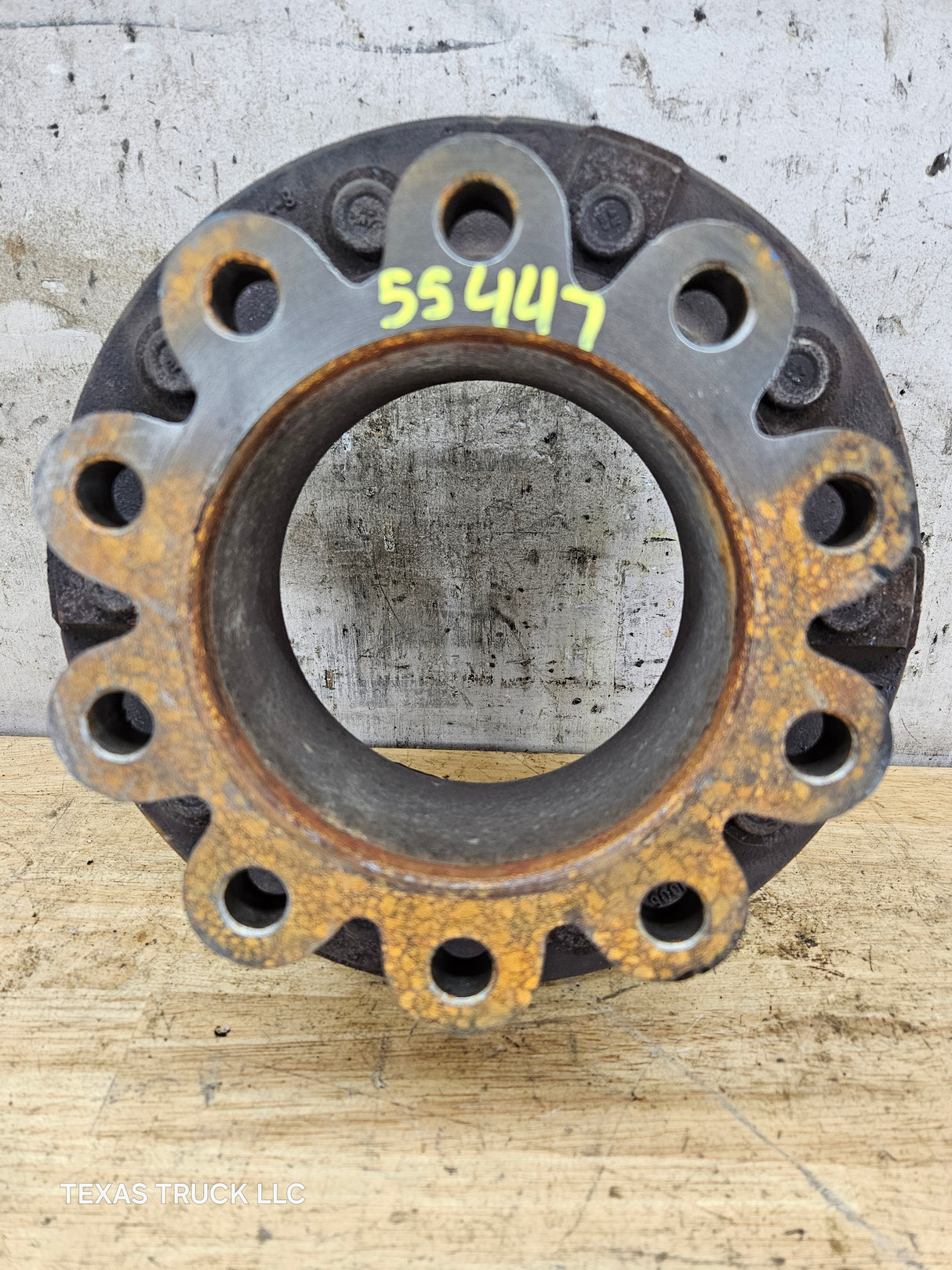 2005-2023 Ford Super Duty F450 F550 Dually Front Hub Extender 5C34-1A014-B Brake Wheel Rim Adapter 10 lug 4wd or 2wd