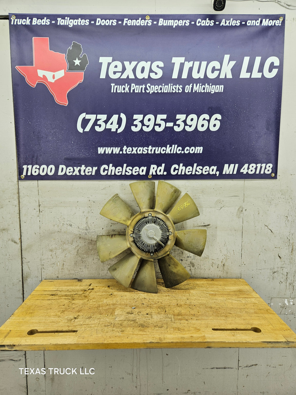 2011-2016 6.7L Power Stroke Cooling Fan & Clutch BC34-8600-CB Ford Super Duty F250 F350 F450 F550