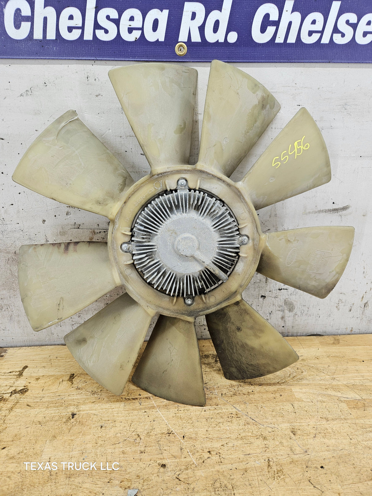 2011-2016 6.7L Power Stroke Cooling Fan & Clutch BC34-8600-CB Ford Super Duty F250 F350 F450 F550