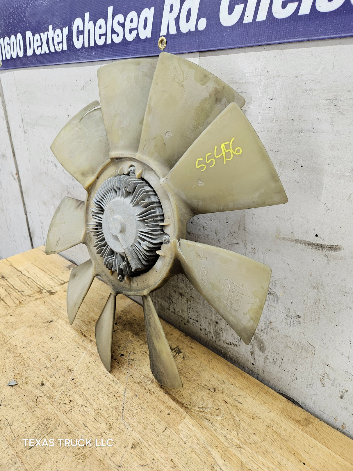 2011-2016 6.7L Power Stroke Cooling Fan & Clutch BC34-8600-CB Ford Super Duty F250 F350 F450 F550