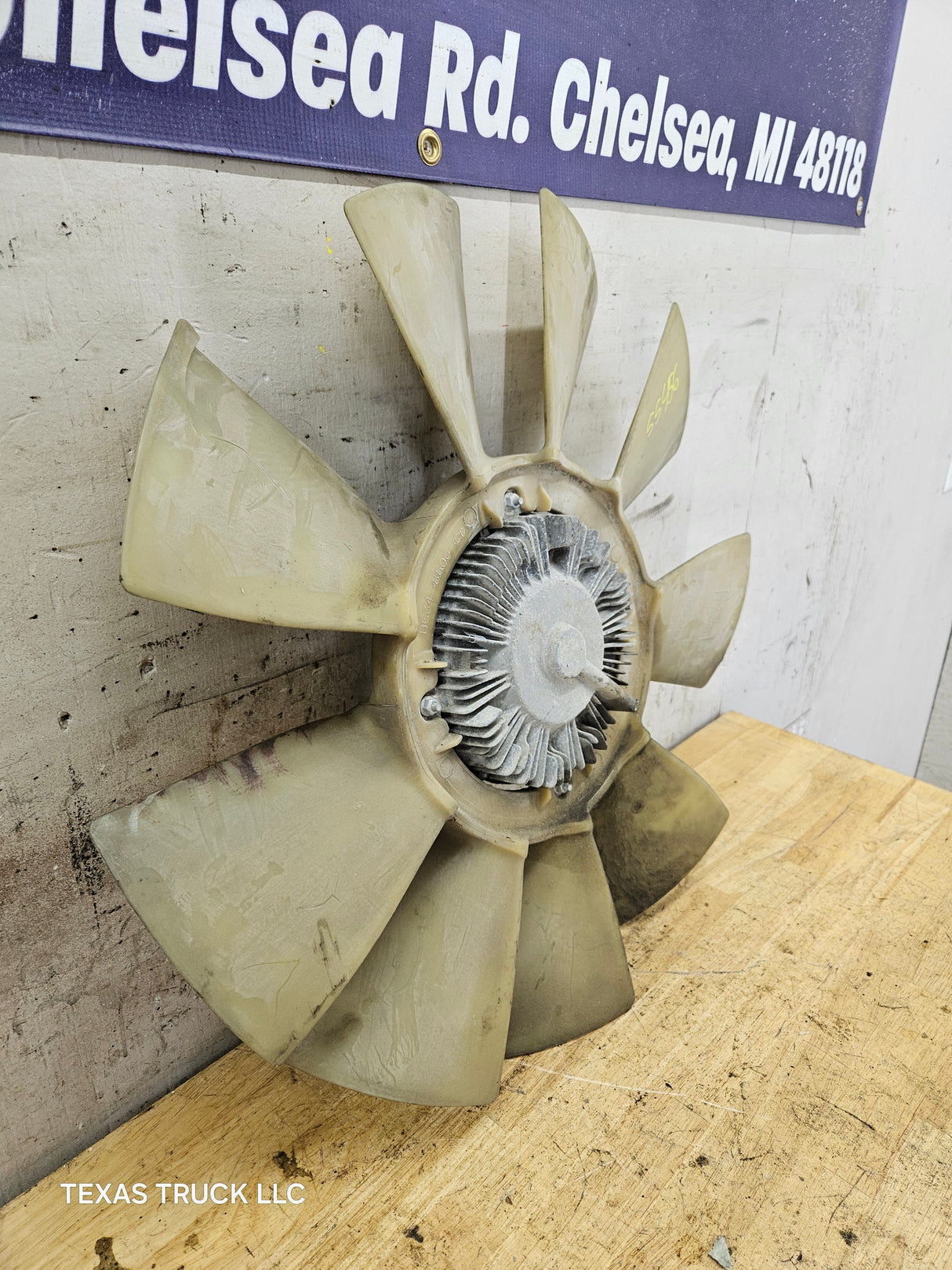 2011-2016 6.7L Power Stroke Cooling Fan & Clutch BC34-8600-CB Ford Super Duty F250 F350 F450 F550