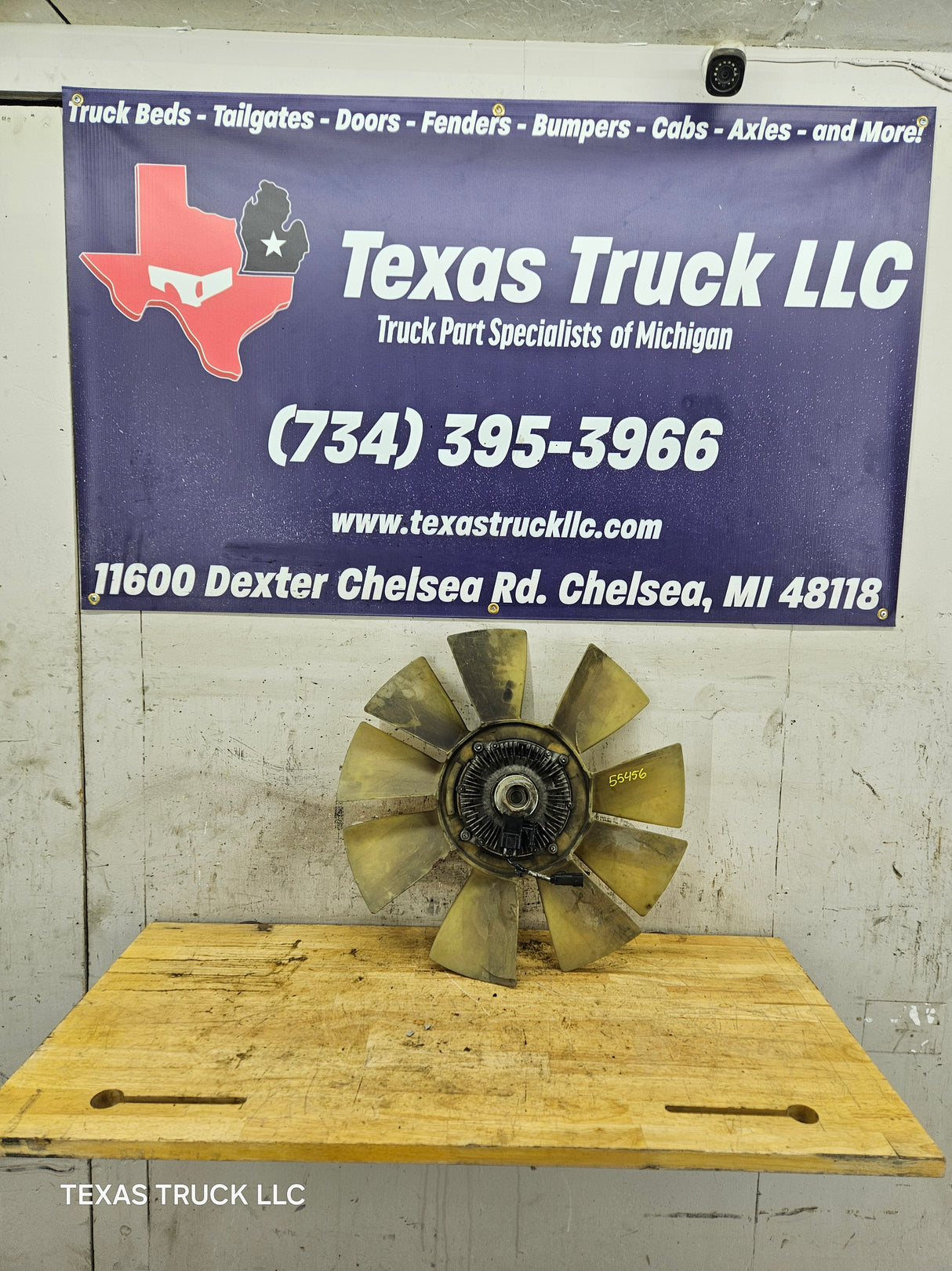 2011-2016 6.7L Power Stroke Cooling Fan & Clutch BC34-8600-CB Ford Super Duty F250 F350 F450 F550