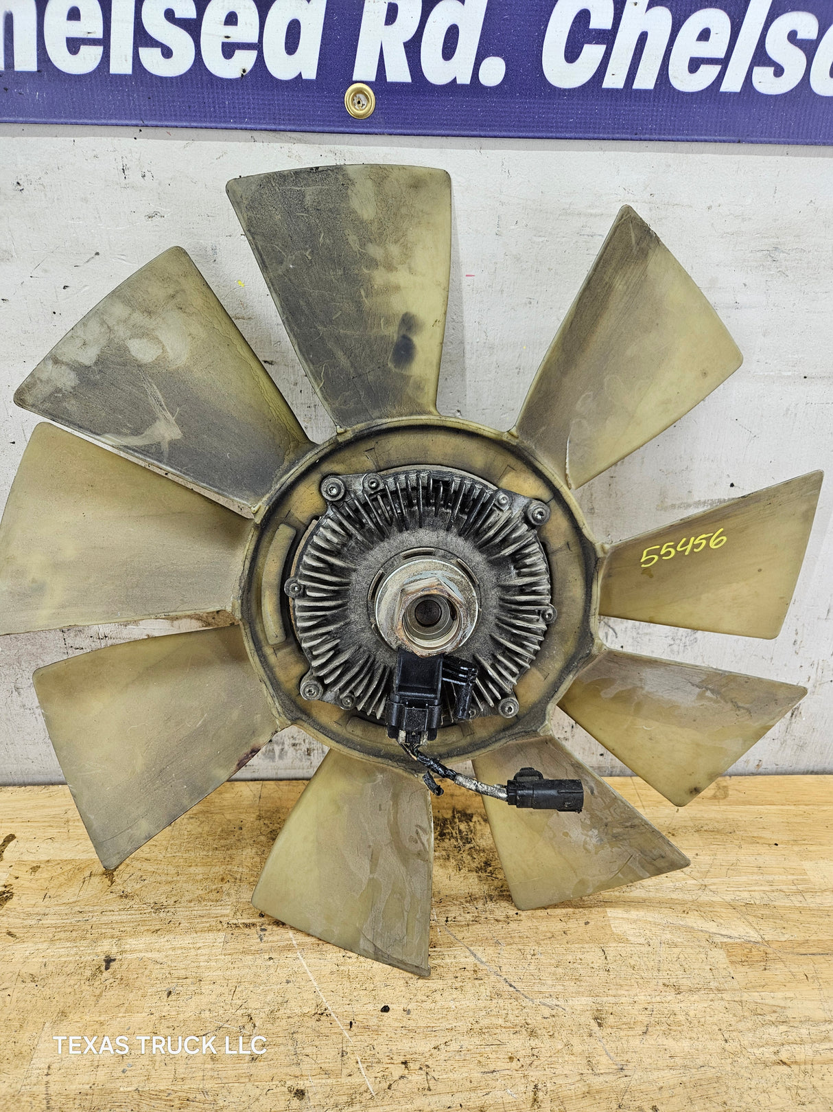 2011-2016 6.7L Power Stroke Cooling Fan & Clutch BC34-8600-CB Ford Super Duty F250 F350 F450 F550