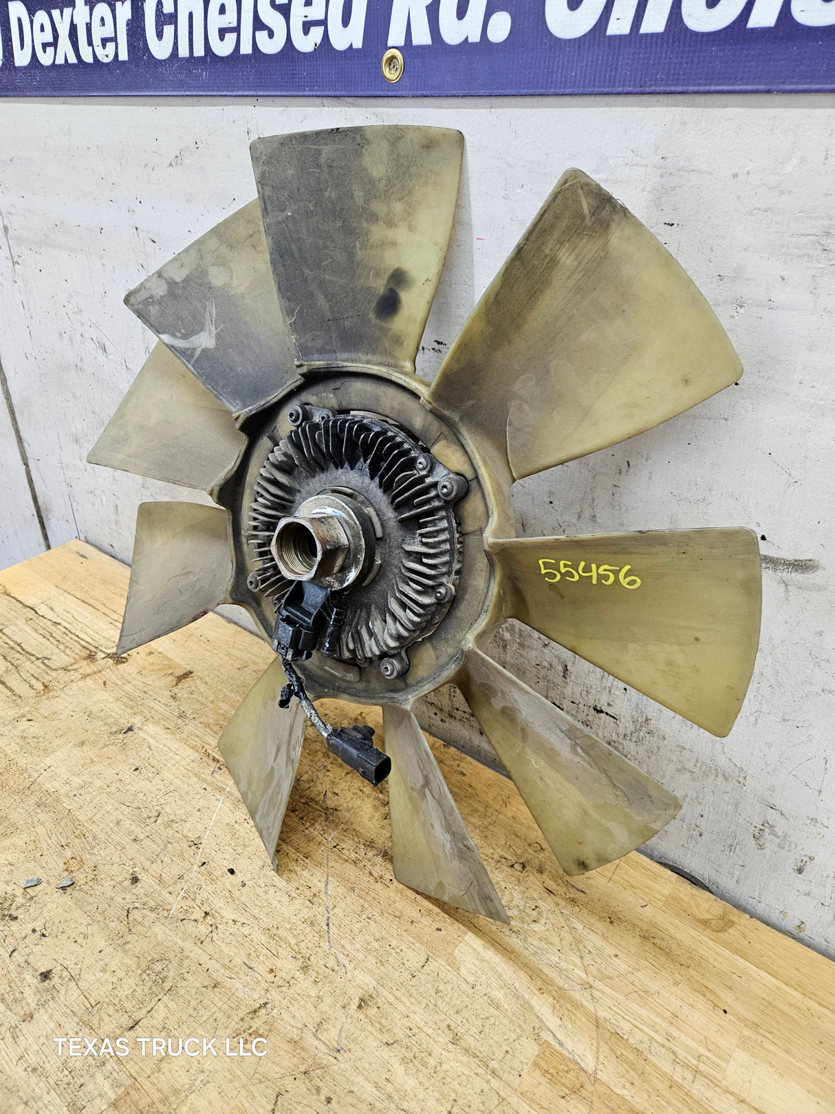 2011-2016 6.7L Power Stroke Cooling Fan & Clutch BC34-8600-CB Ford Super Duty F250 F350 F450 F550