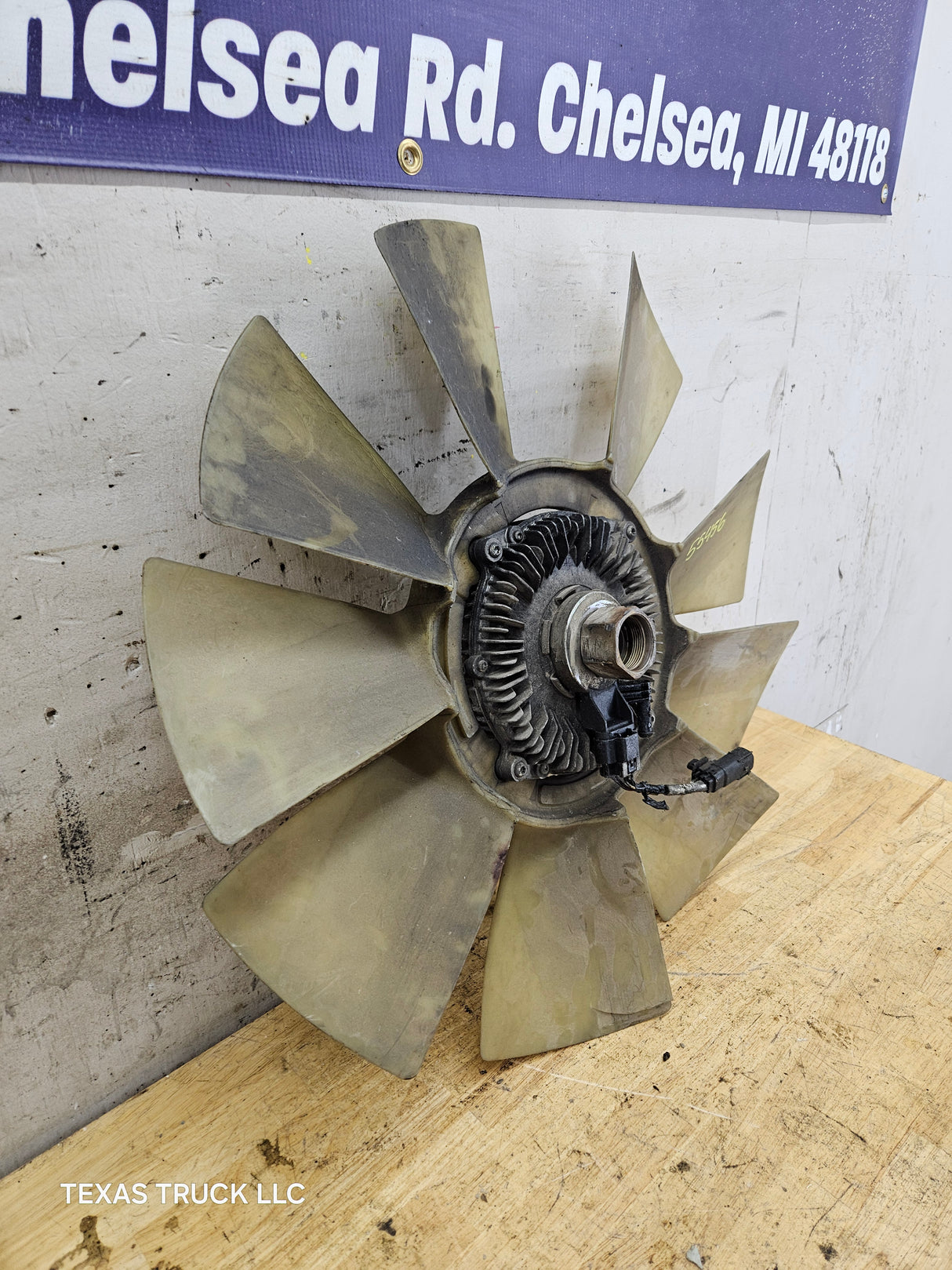 2011-2016 6.7L Power Stroke Cooling Fan & Clutch BC34-8600-CB Ford Super Duty F250 F350 F450 F550