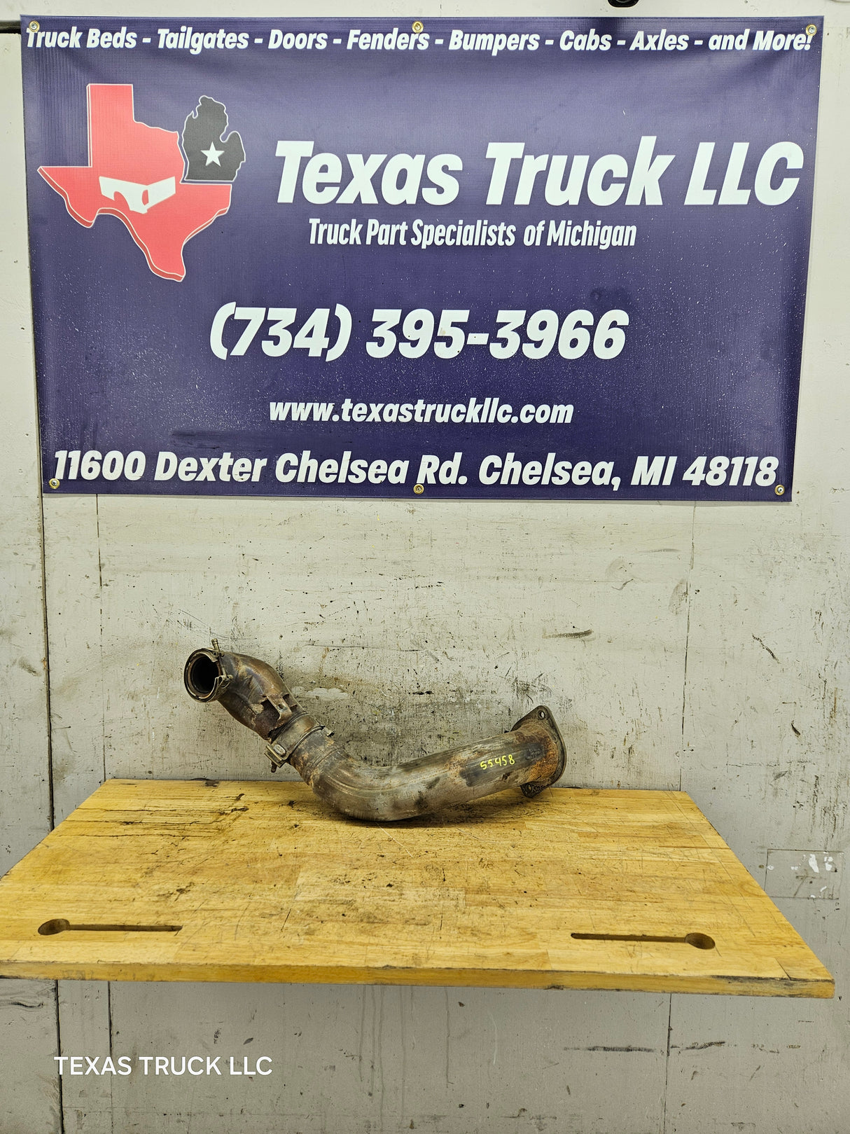 2011-2016 6.7L Power Stroke Exhaust Turbo Down Pipe BC34-6H647-AD Ford Super Duty F250 F350 Pickup