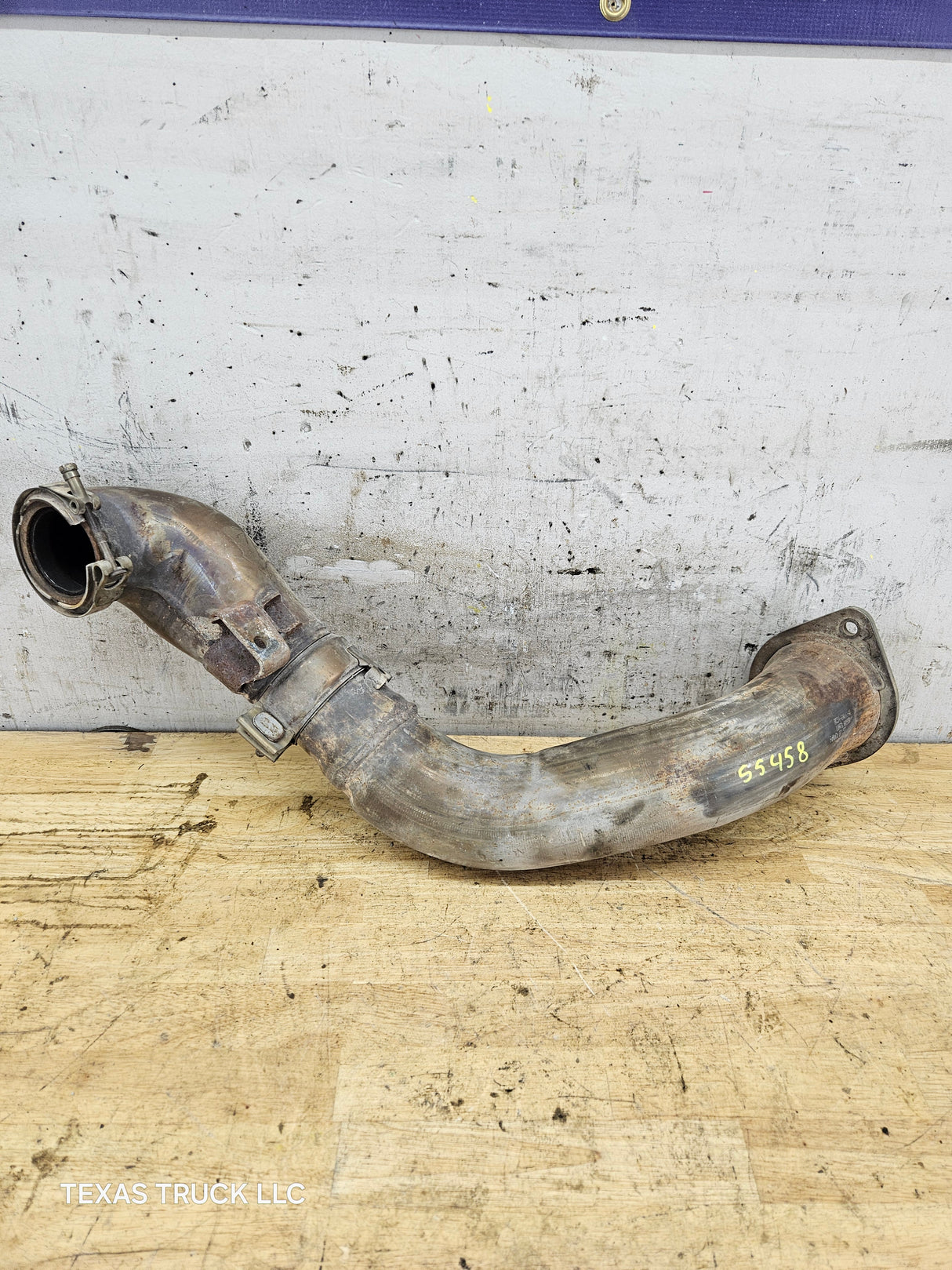 2011-2016 6.7L Power Stroke Exhaust Turbo Down Pipe BC34-6H647-AD Ford Super Duty F250 F350 Pickup