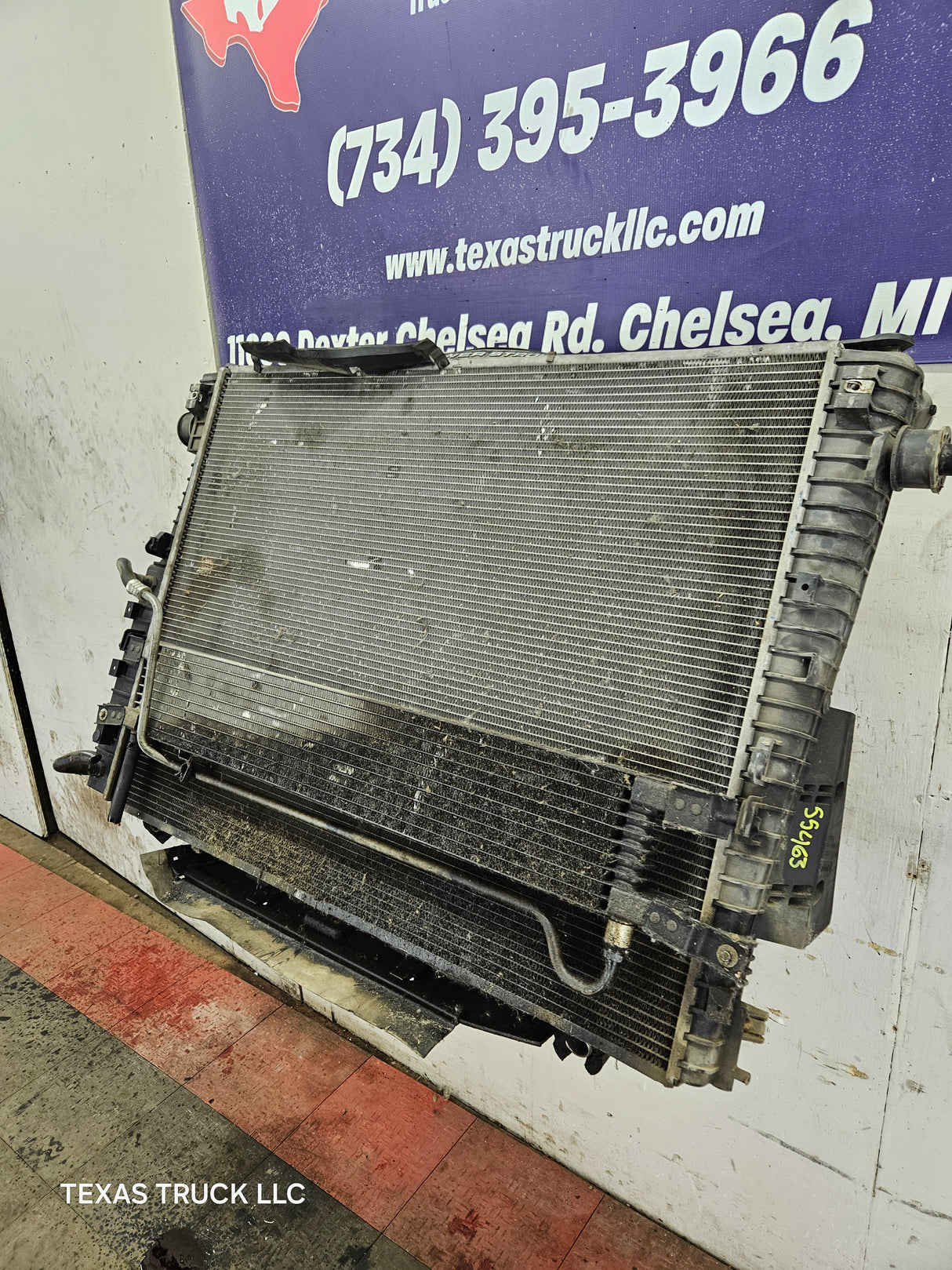 2008-2010 6.4L Power Stroke Radiator Cooling Pack Ford Super Duty F250 F350 F450 F550